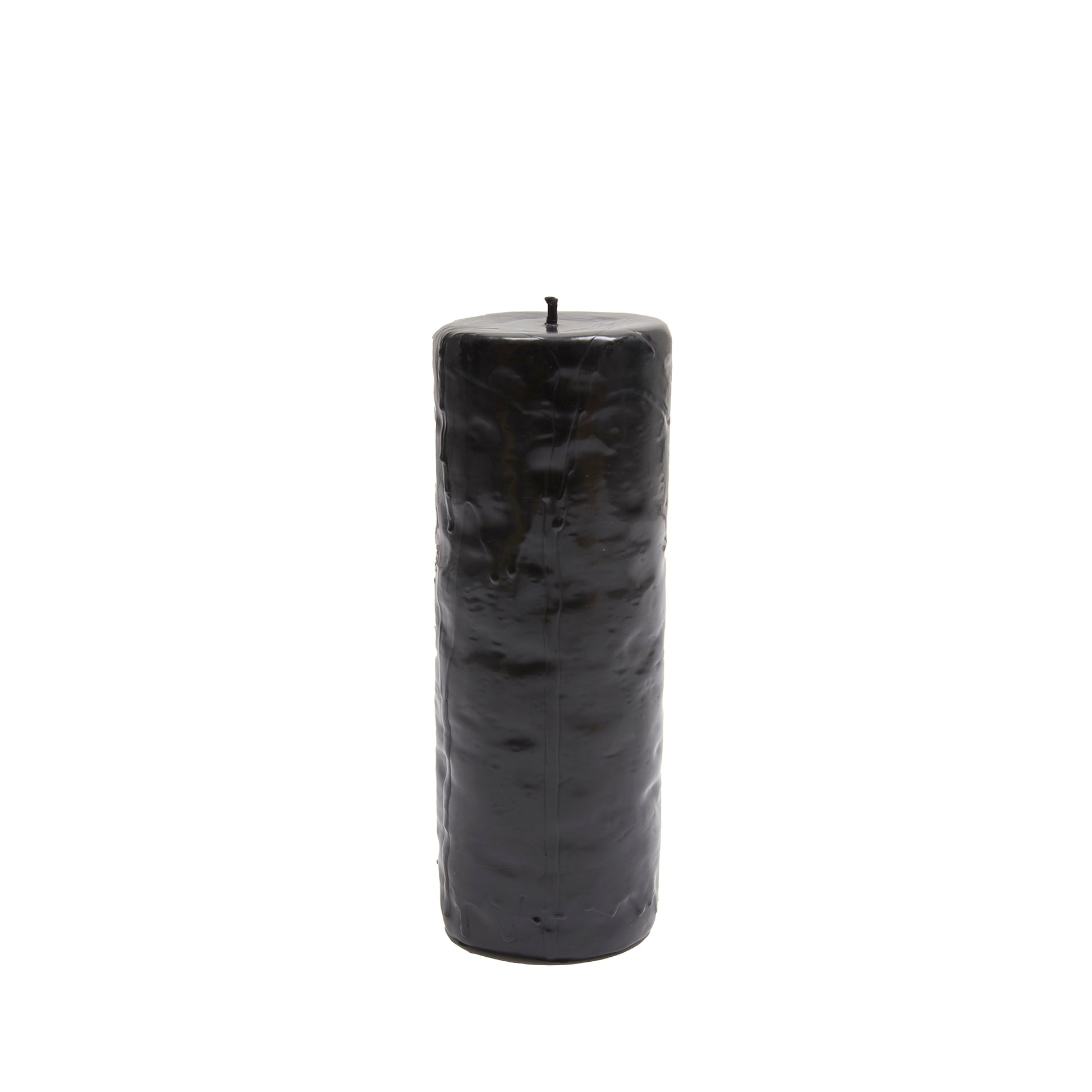 Oberflacht Klotz Round 1-Wick Low Candle in Black 2
