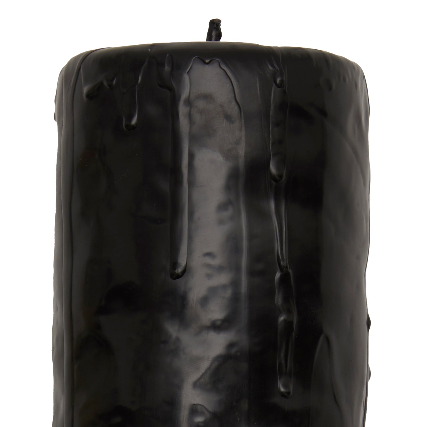 Oberflacht Klotz Round 1-Wick Low Candle in Black 4