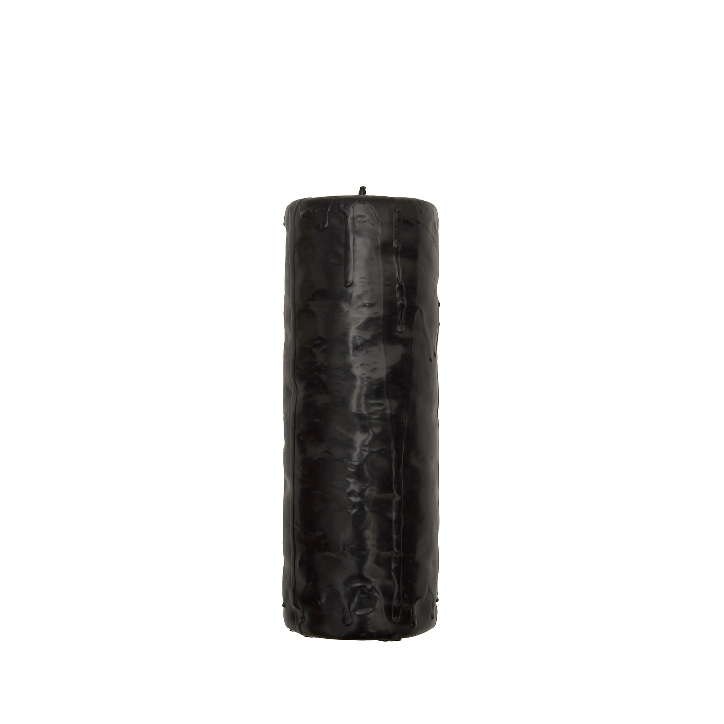 Oberflacht Klotz Round 1-Wick Low Candle in Black.