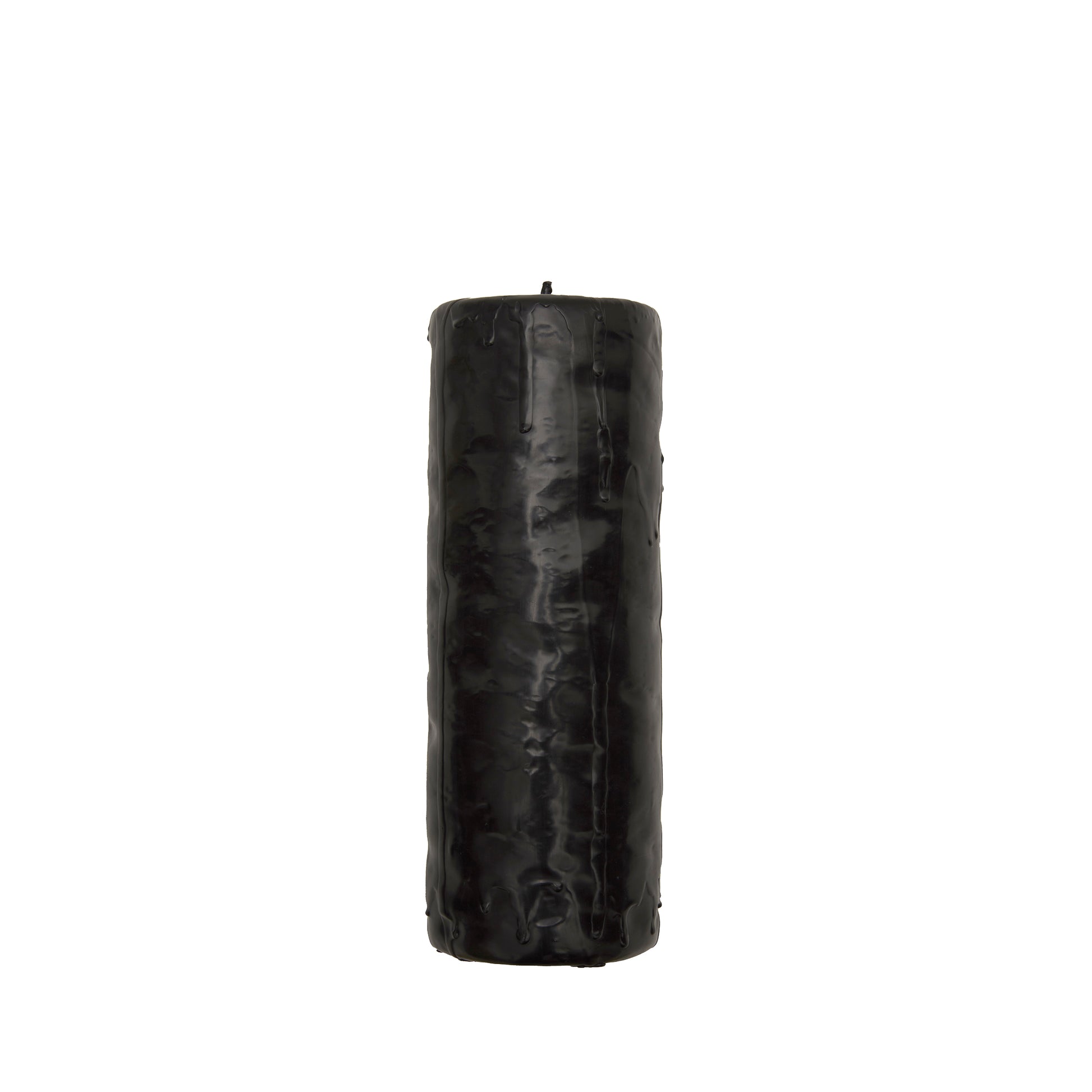 Oberflacht Klotz Round 1-Wick Low Candle in Black.