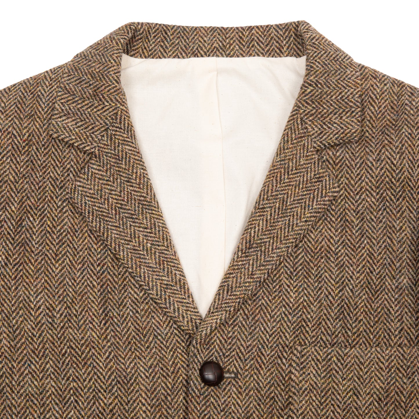 Orslow Harris Tweed Jacket in Khaki