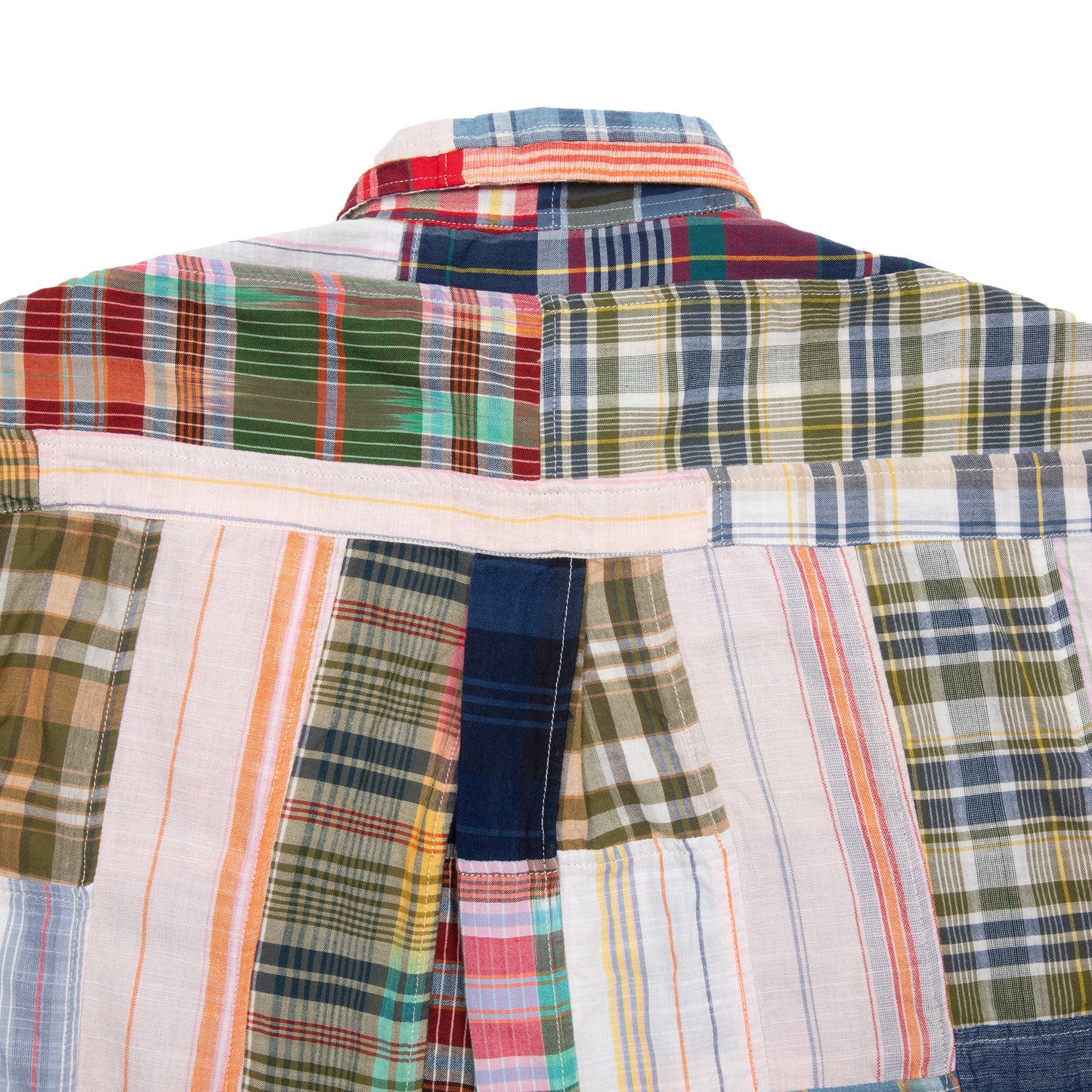 Original Madras Patchwork Short Sleeve Shirt