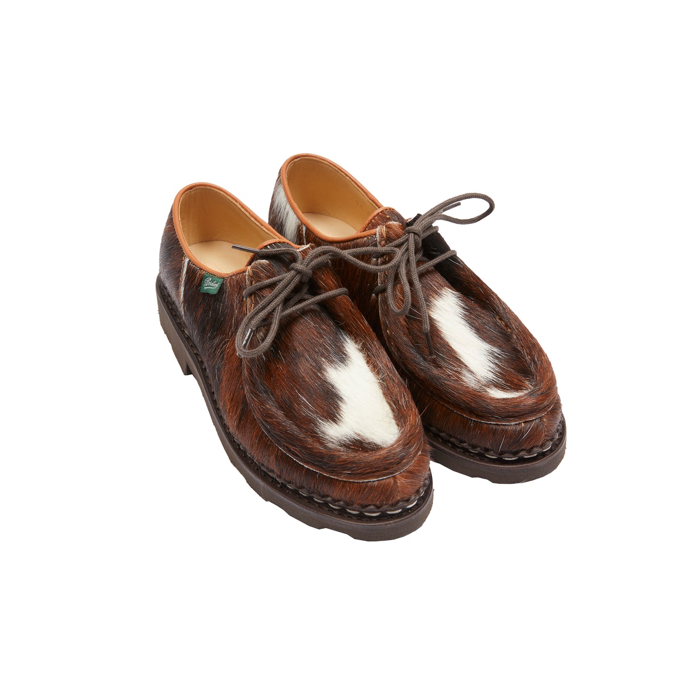 Paraboot Women's Michael Shoe in Marron Poils Vache 1