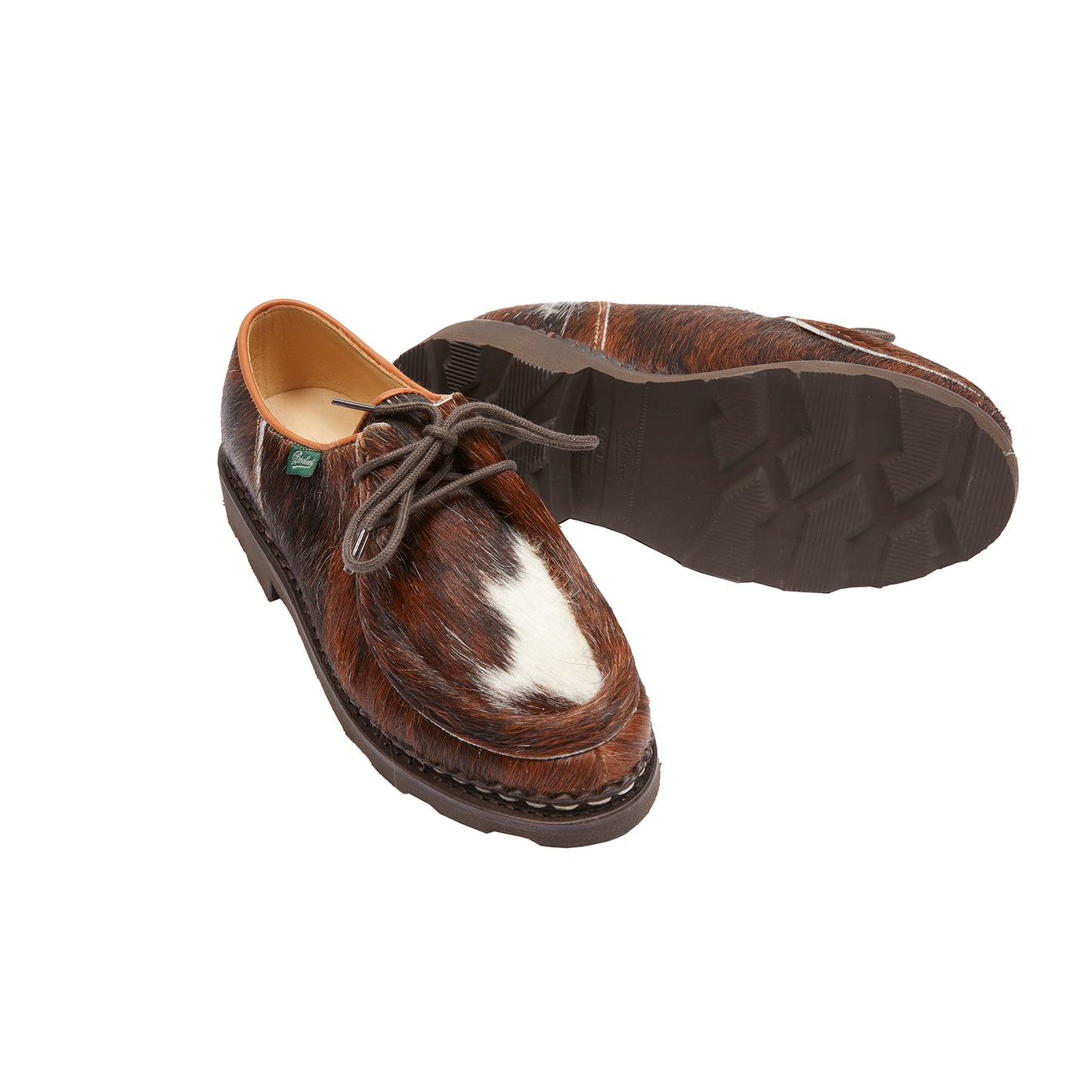 Paraboot Women's Michael Shoe in Marron Poils Vache 2