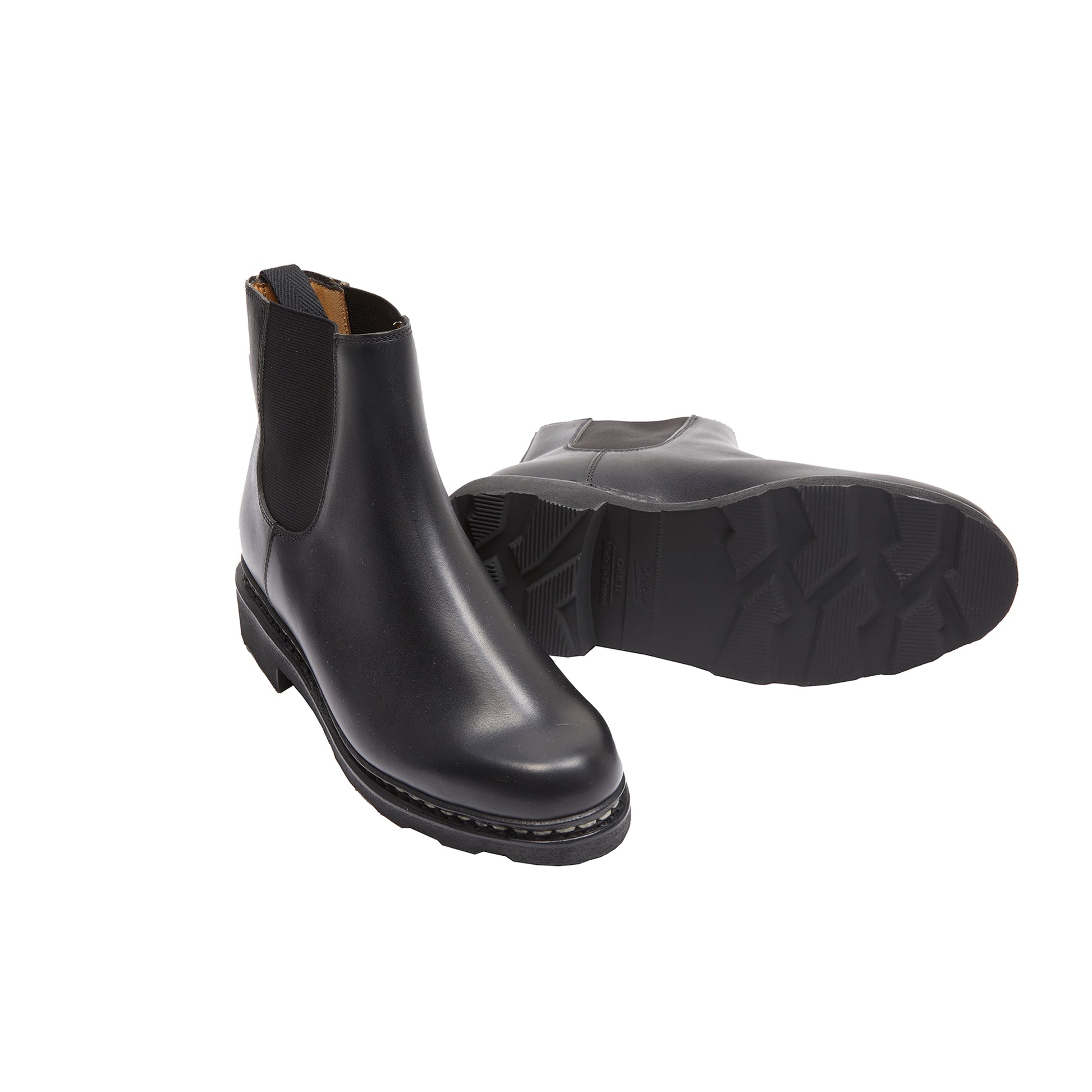 Paraboot Women's Villette Chelsea Boot in Black 2