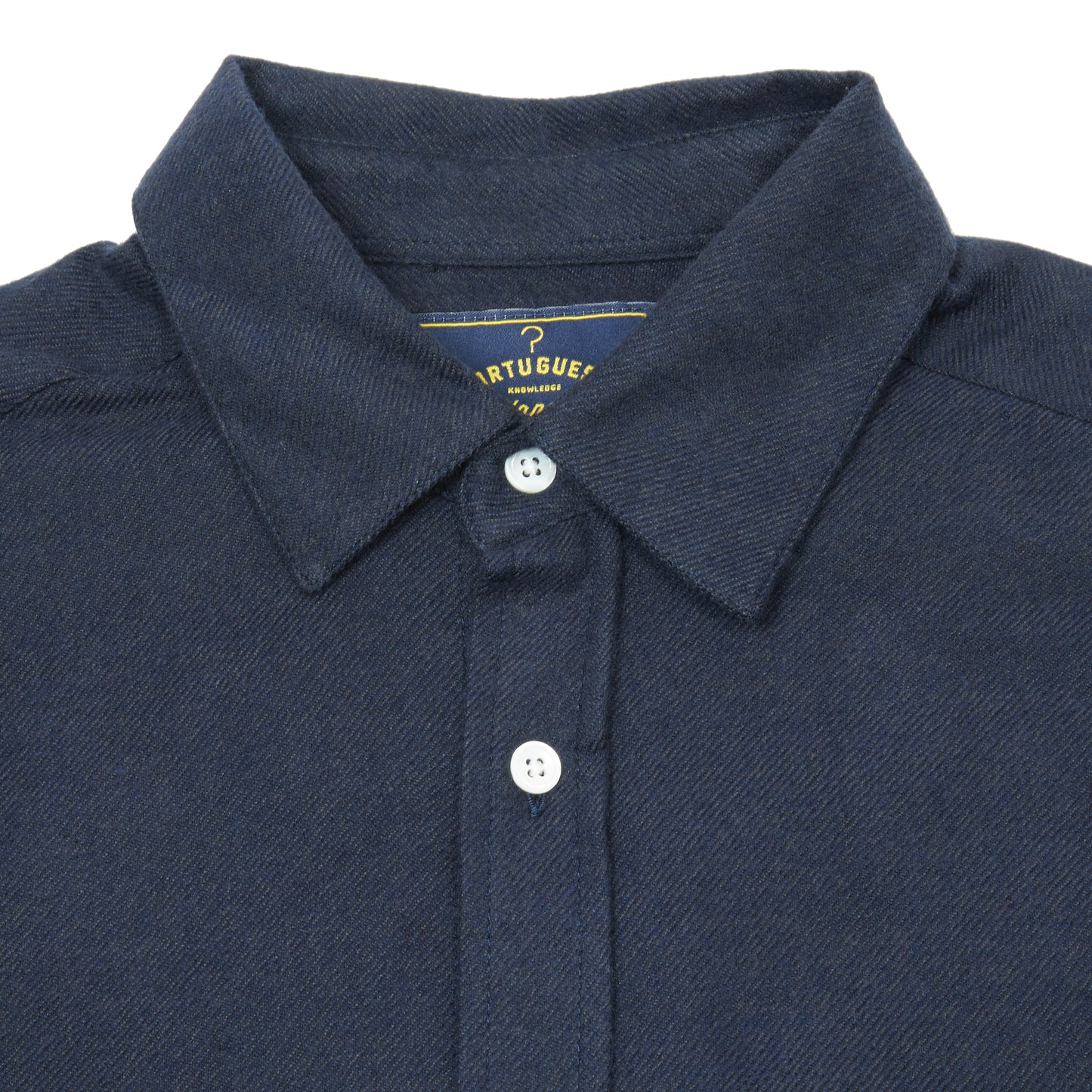 Portuguese Flannel Teca 2.0 Shirt in Navy