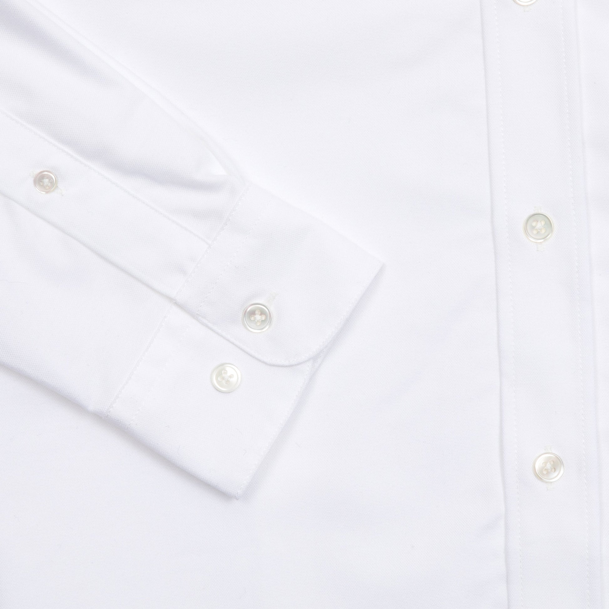 Portuguese Flannel Belavista Oxford Shirt in White 2