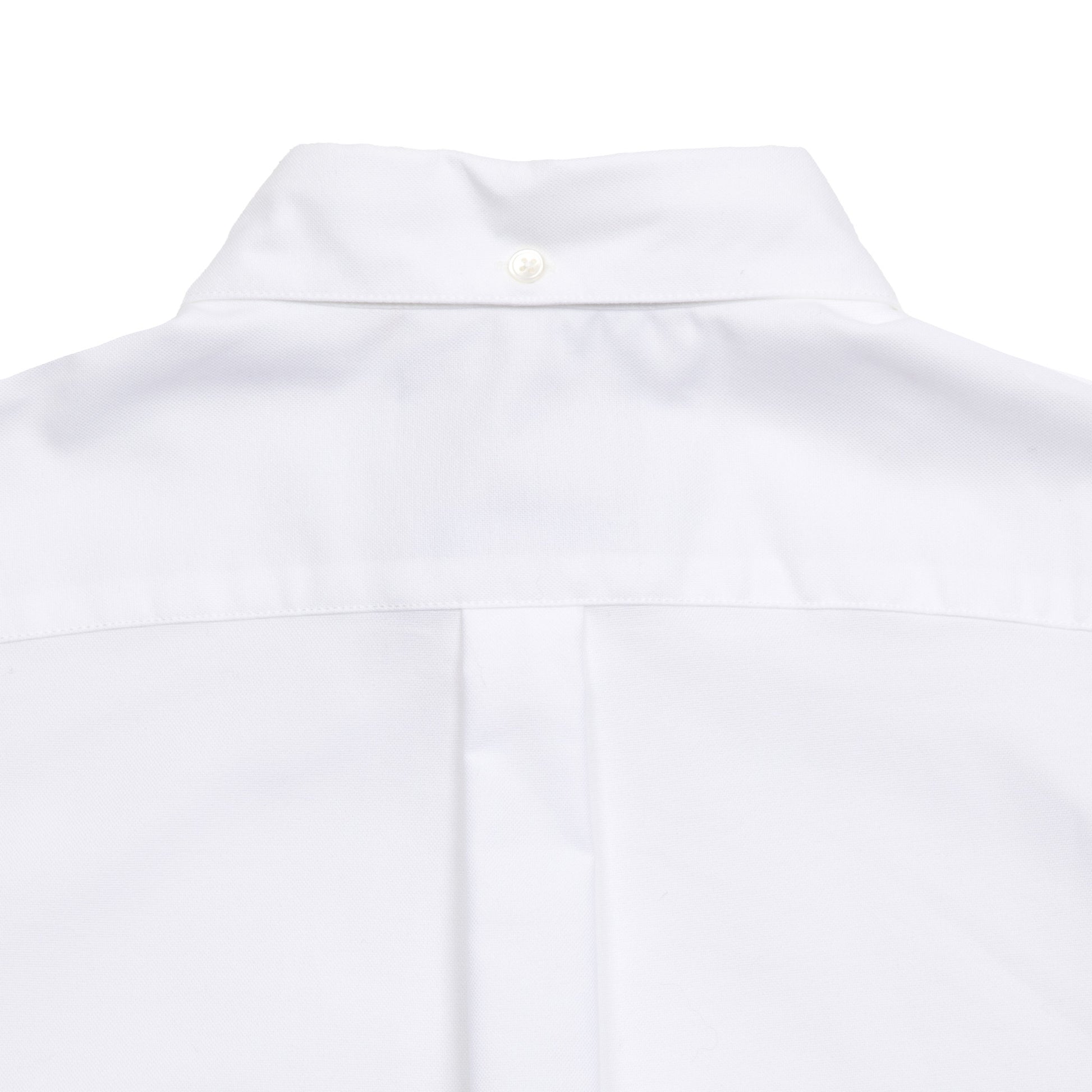 Portuguese Flannel Belavista Oxford Shirt in White 4
