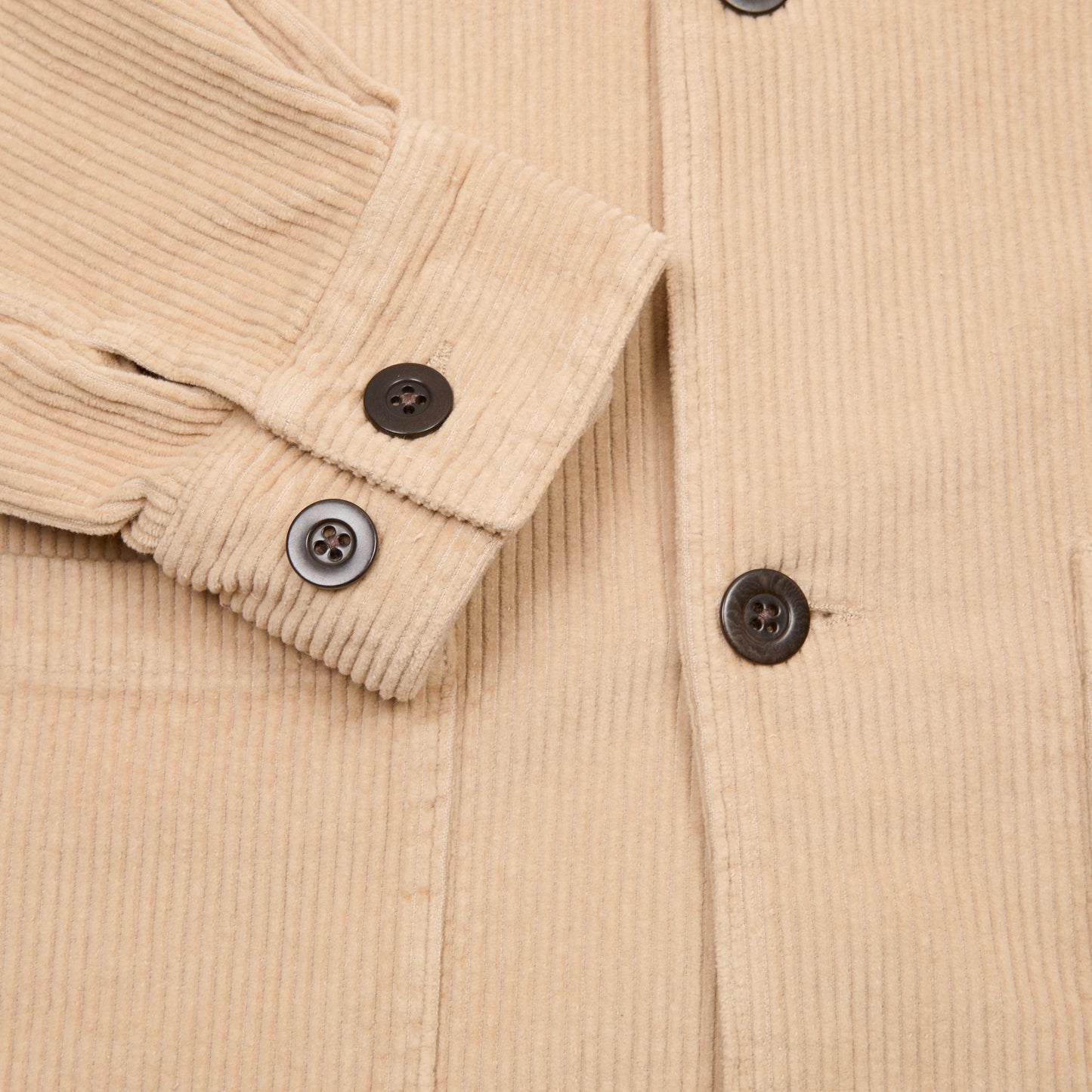 Portuguese Flannel Labura Corduroy Jacket in Beige