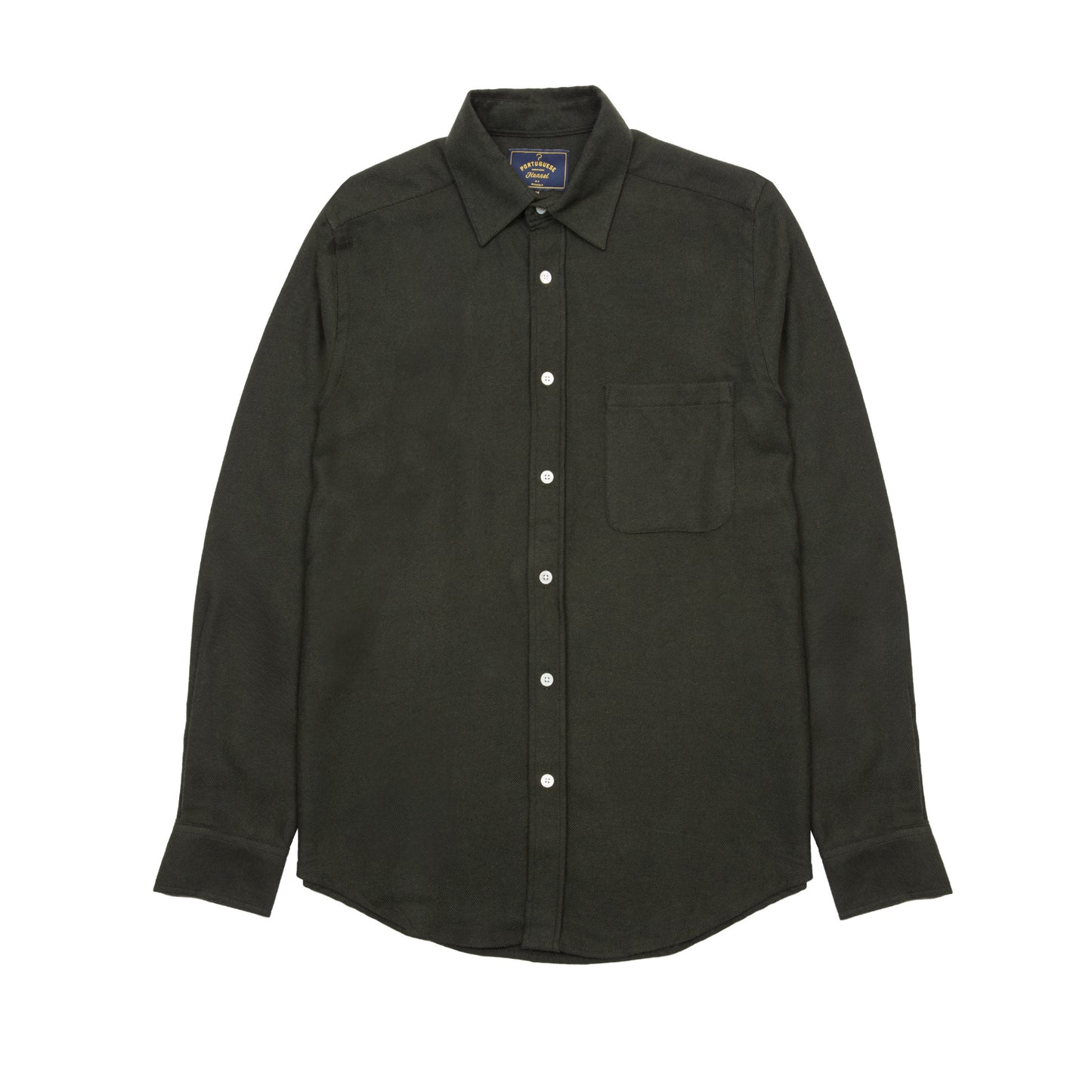 Portuguese Flannel Teca 2.0 Flannel Shirt in Forest