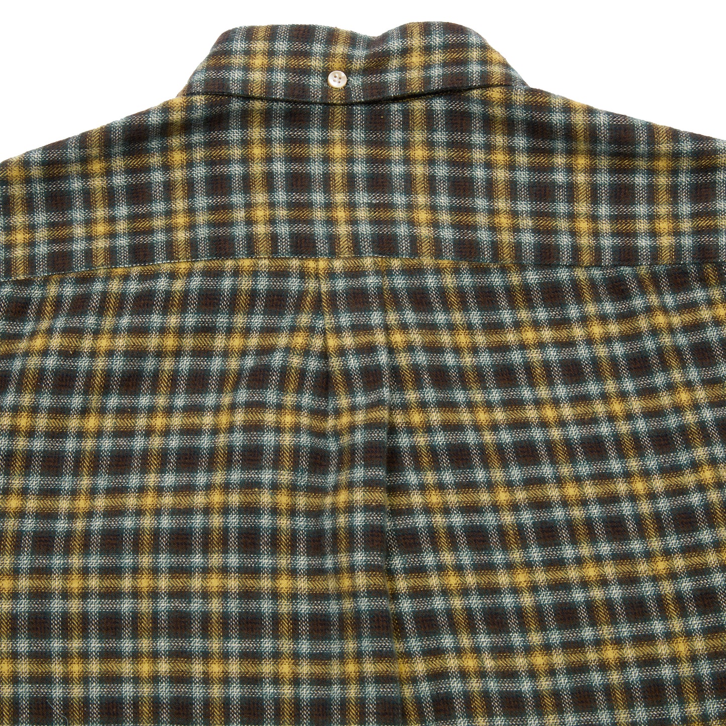 Portuguese Flannel Vouga Button Down Flannel Shirt in Green Check