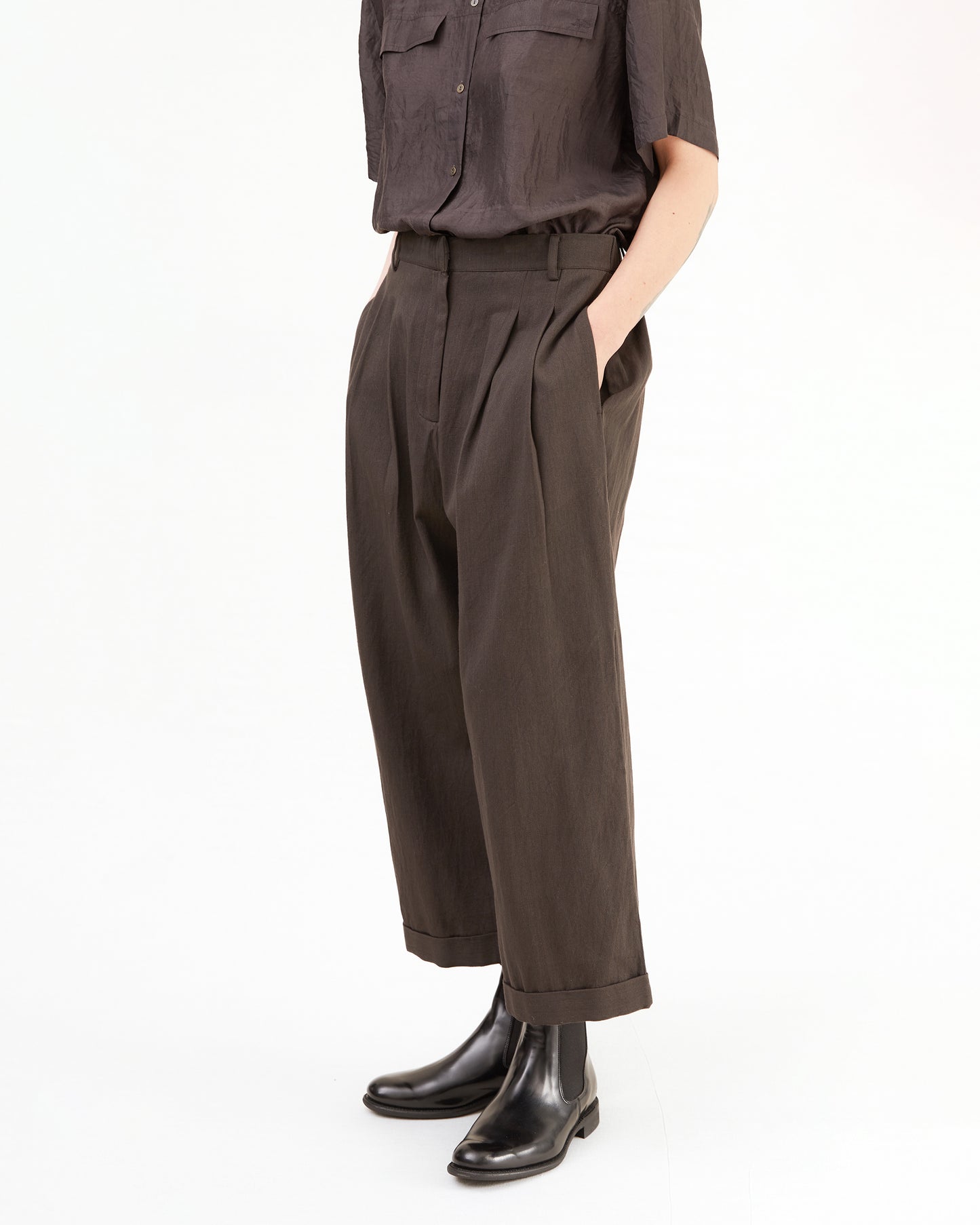Runaway Bicycle Kent Pant in Charcoal