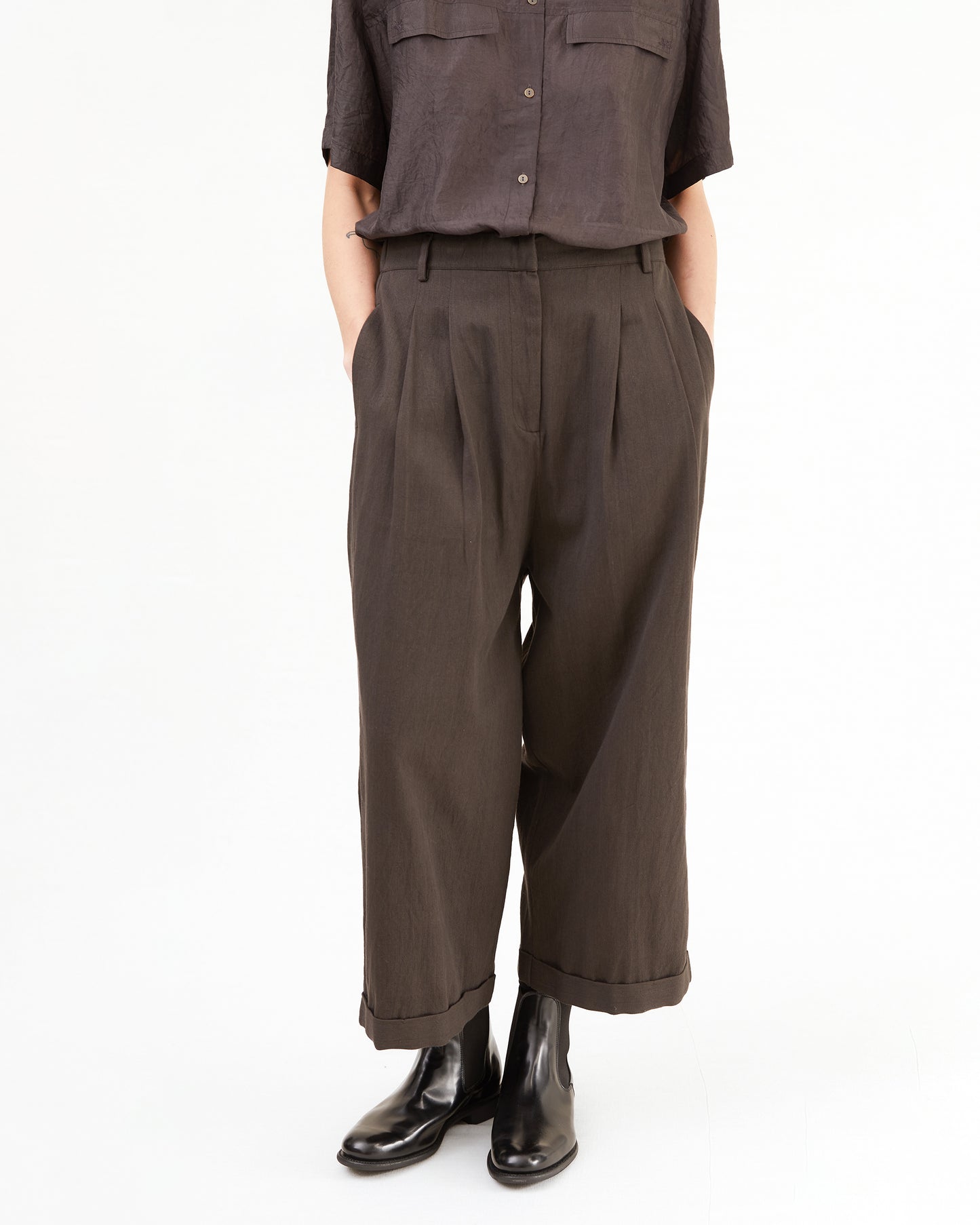 Runaway Bicycle Kent Pant in Charcoal