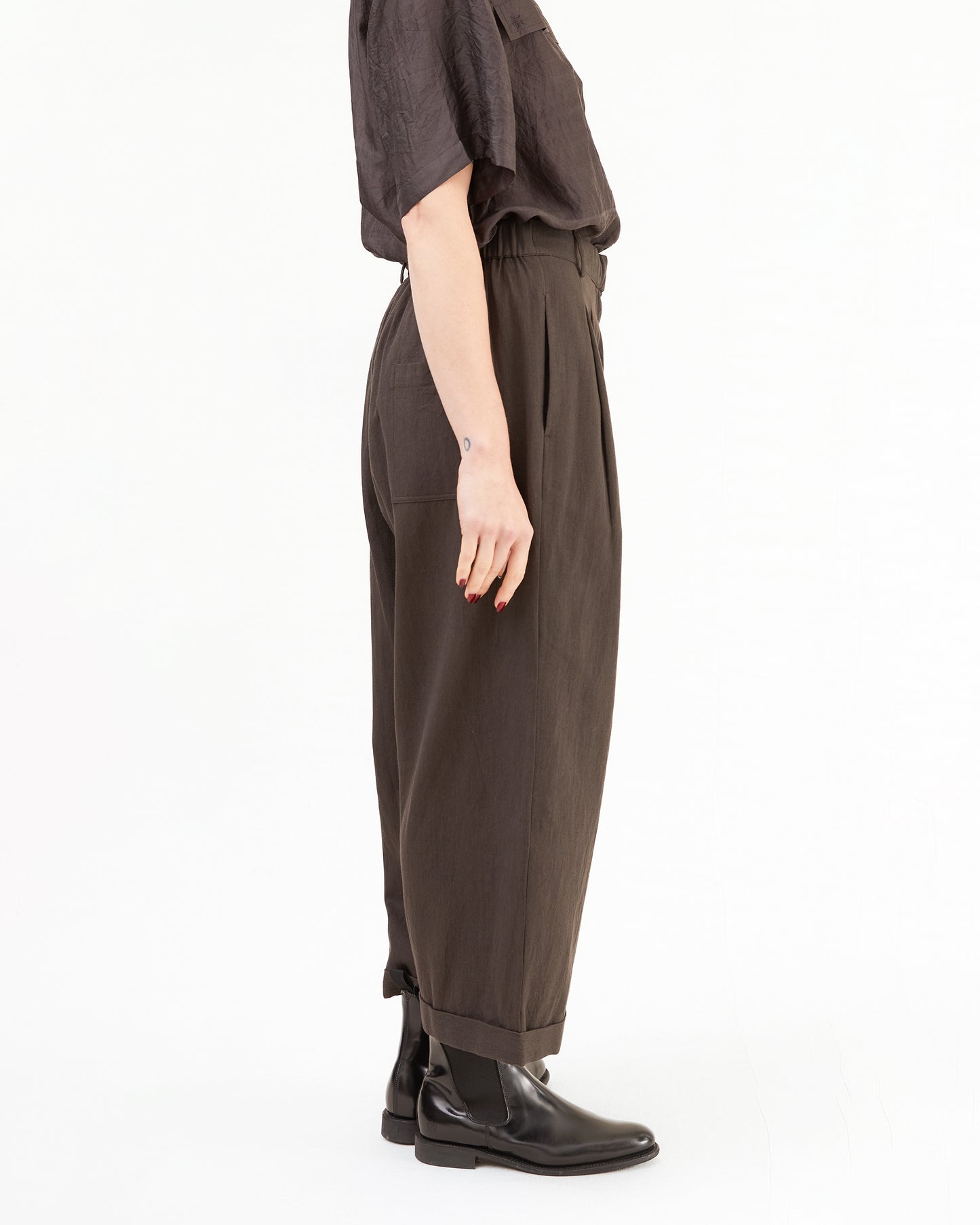 Runaway Bicycle Kent Pant in Charcoal