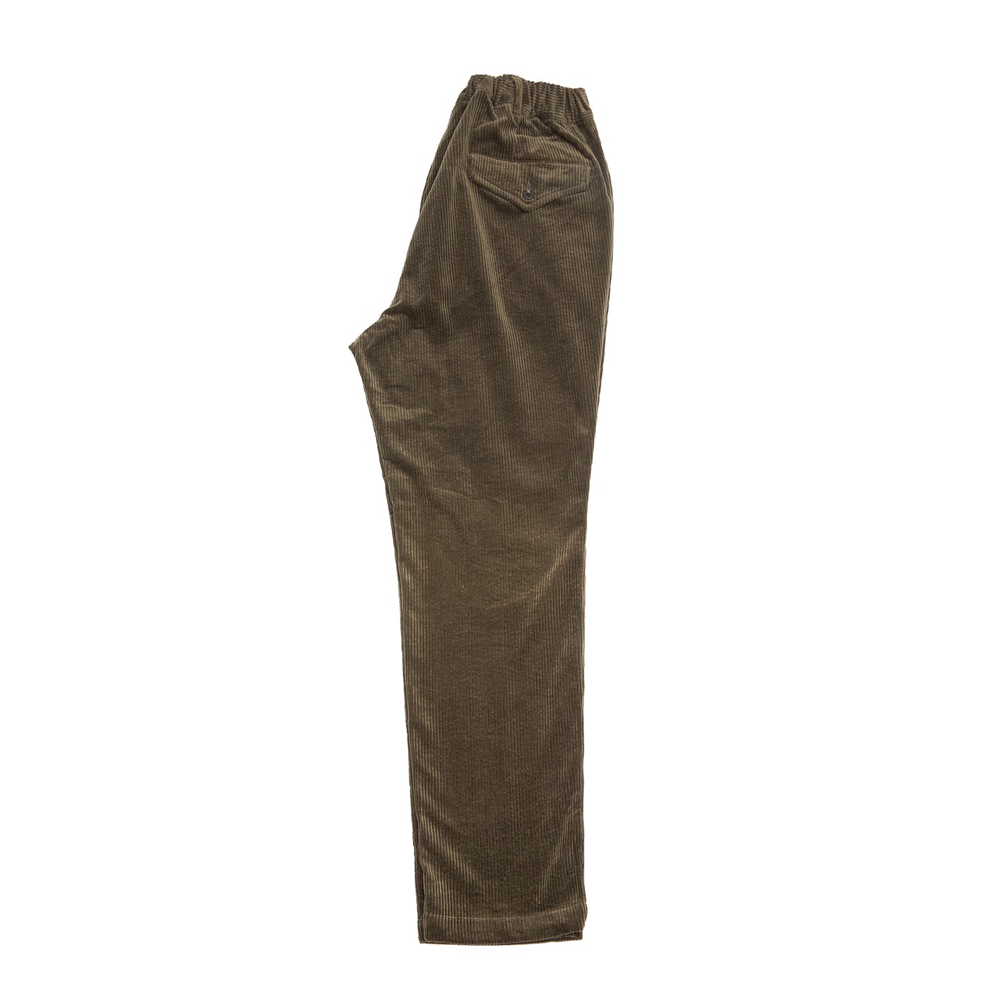 Sage De Cret Corduroy Pegtop Pants in Olive