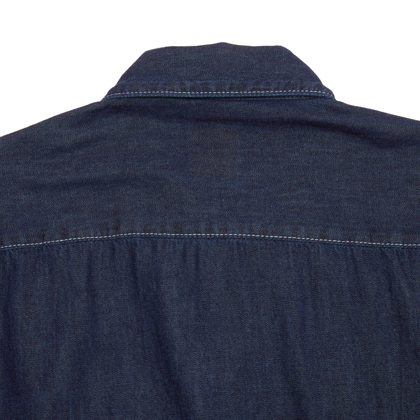 Sage De Cret Denim Work Shirt in Navy