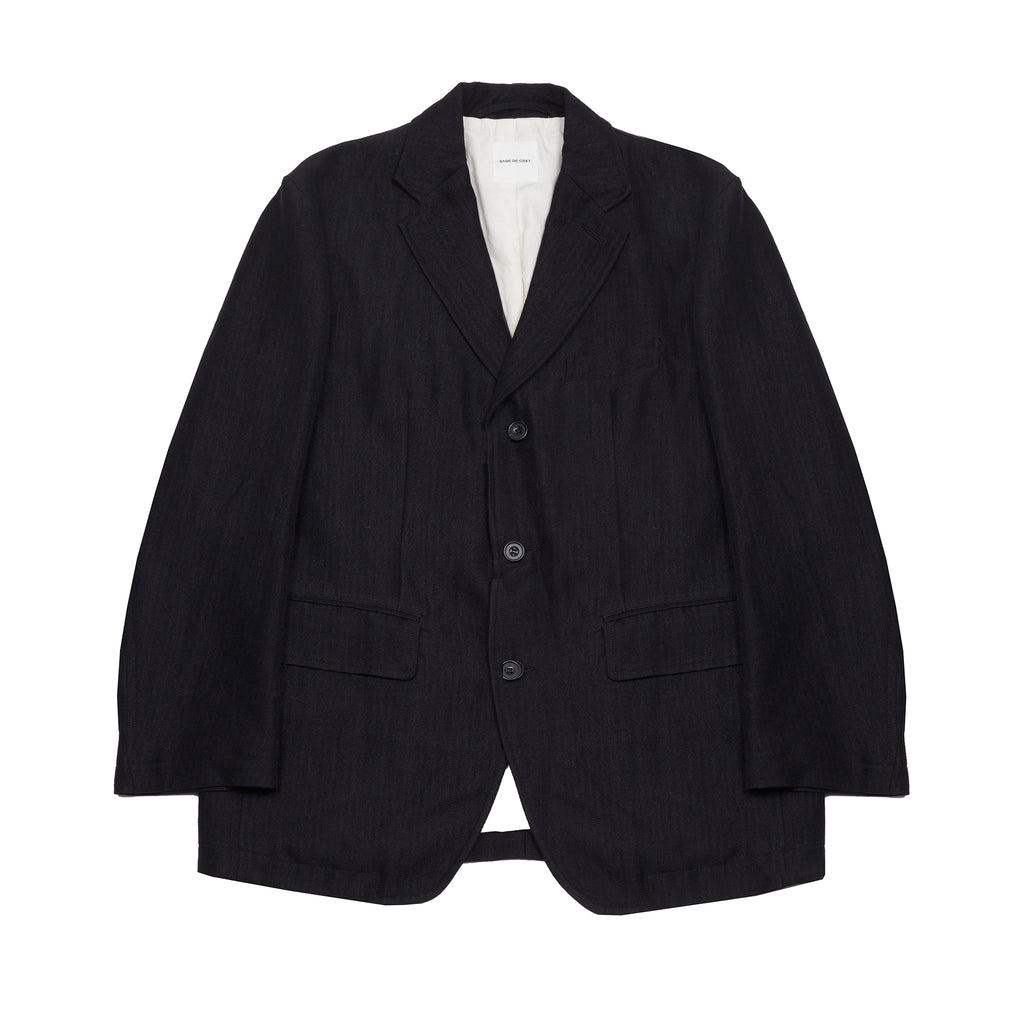 Tailored black jacket deals