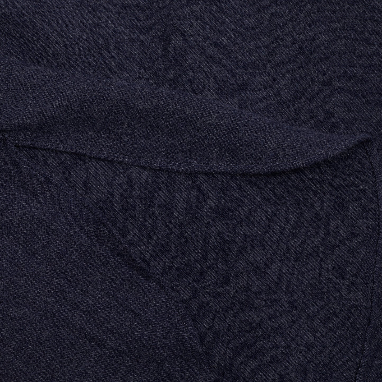Salvatore Piccolo Women's Monica Linen Wool Shirt in Navy