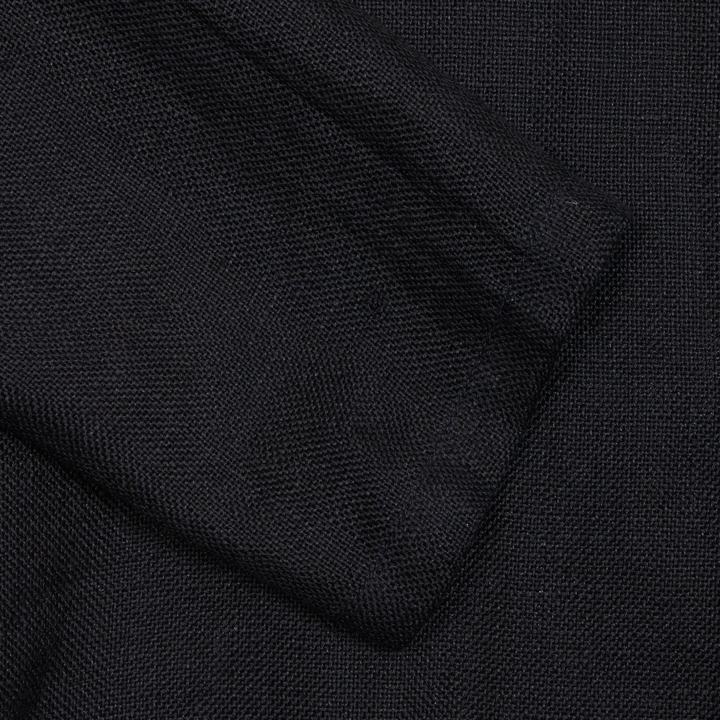 Salvatore Piccolo Vietnam Linen Overshirt in Black