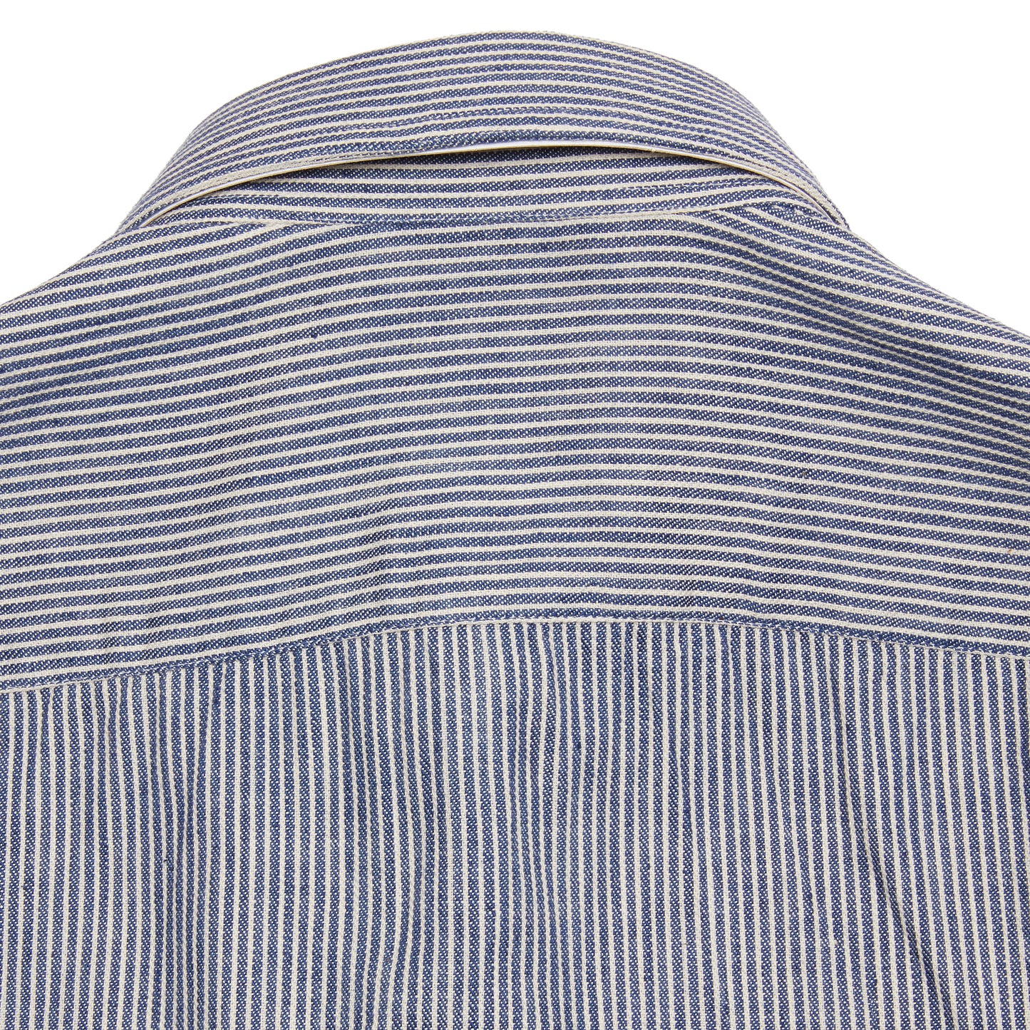 Salvatore Piccolo Steve Work Shirt in Hickory Stripe