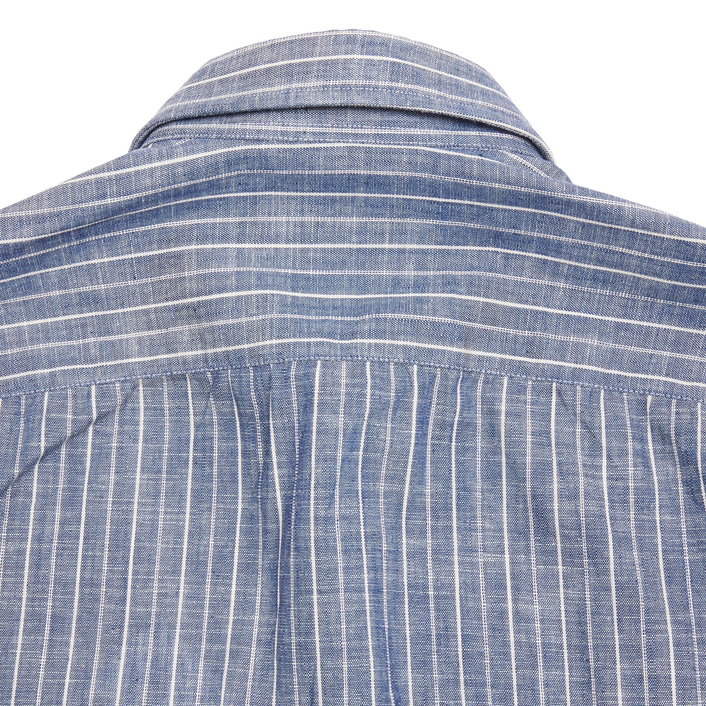 Salvatore Piccolo Classico Shirt in Blue x White Stripe