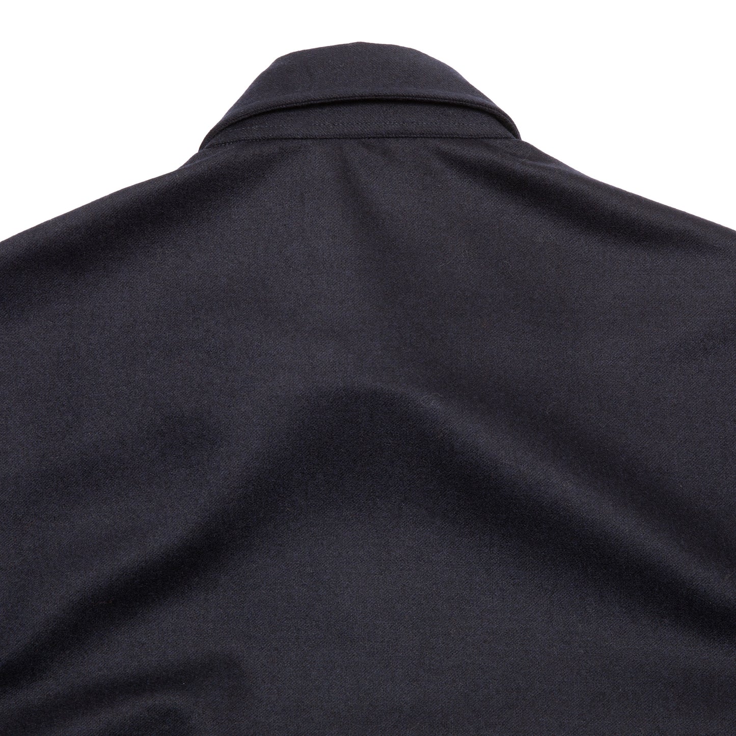 Salvatore Piccolo Tedd Wool/Cashmere Overshirt in Navy