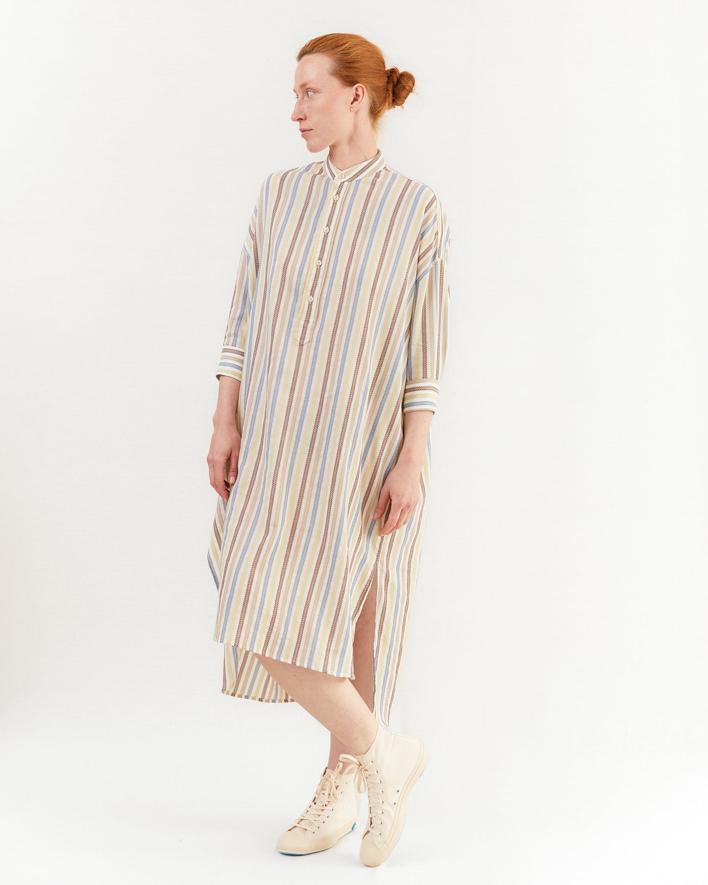 Salvatore Piccolo Women's Tina Dress in Multi Stripe