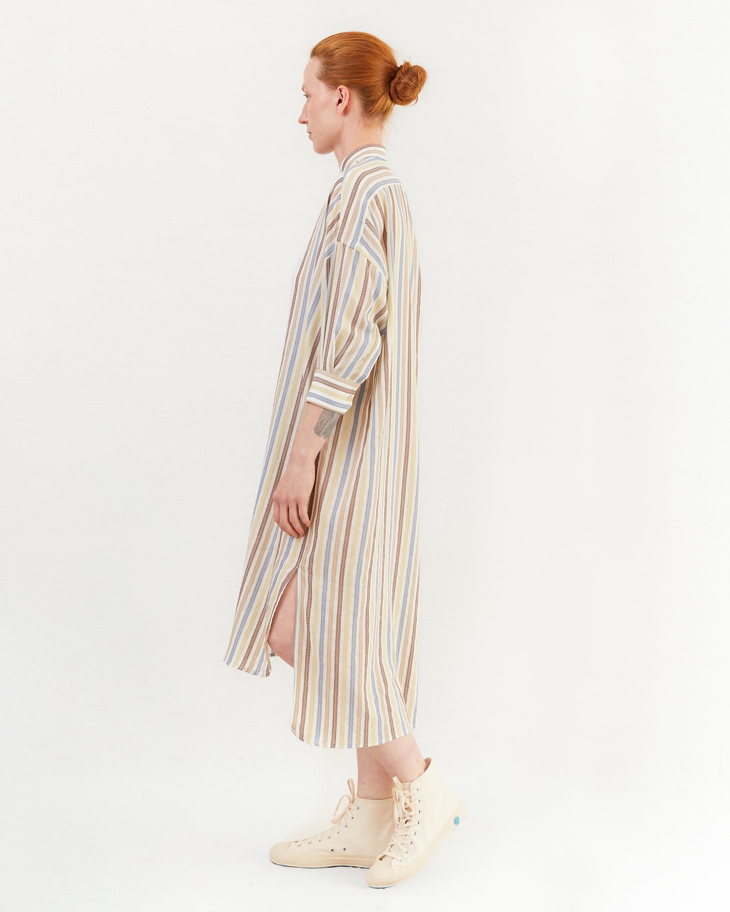 Salvatore Piccolo Women's Tina Dress in Multi Stripe