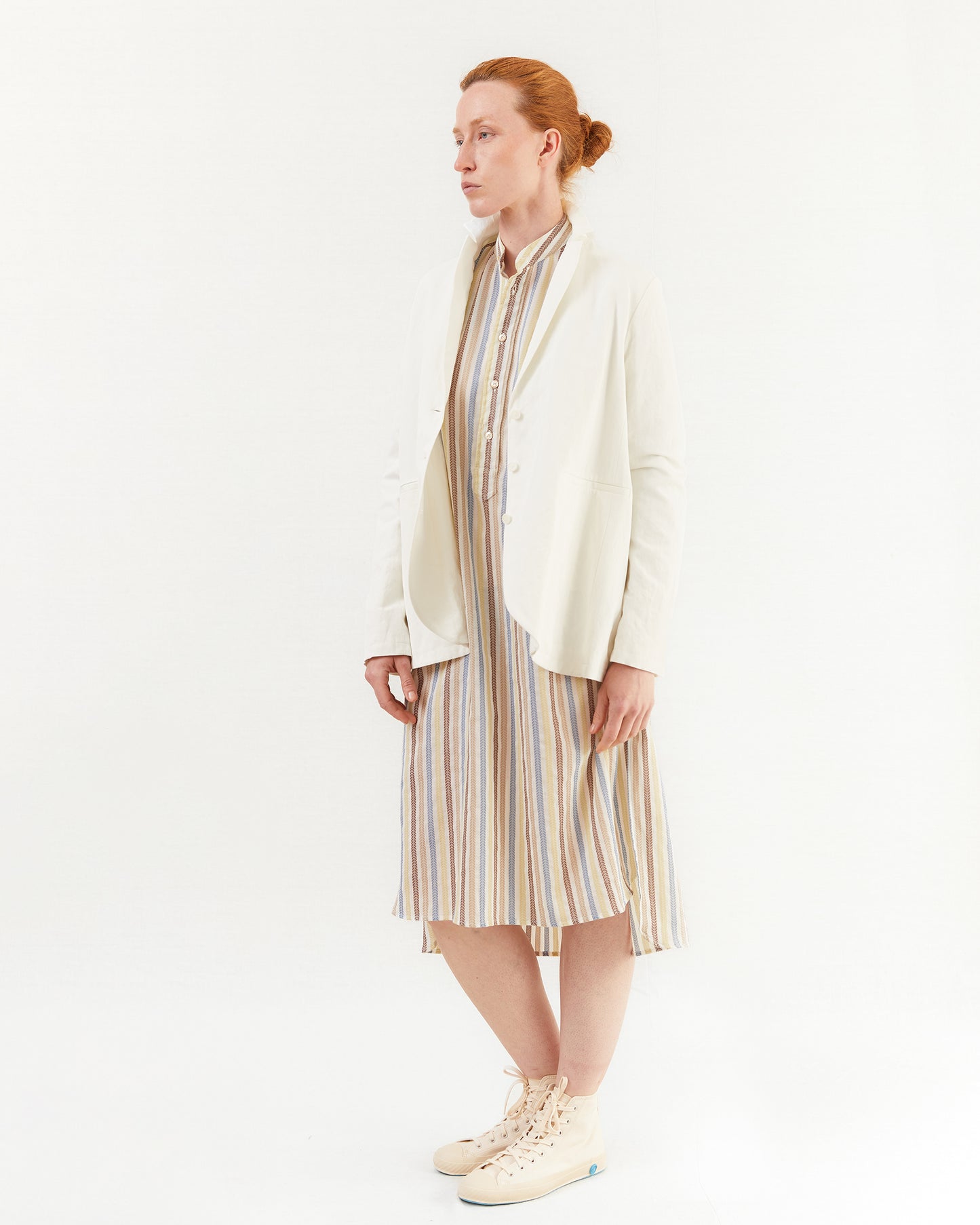 Salvatore Piccolo Women's Tina Dress in Multi Stripe