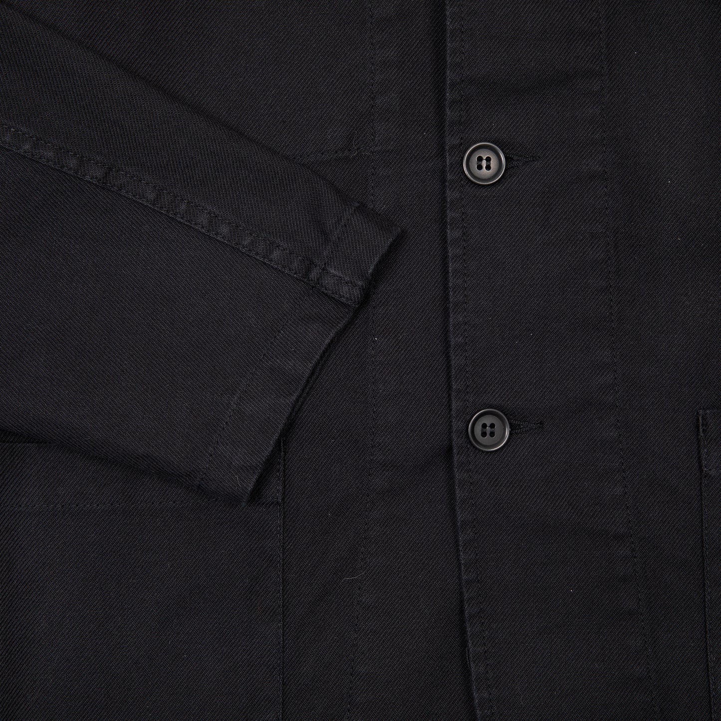 Vetra 1G50/24 Men's Workwear Blazer in Organic Black Twill