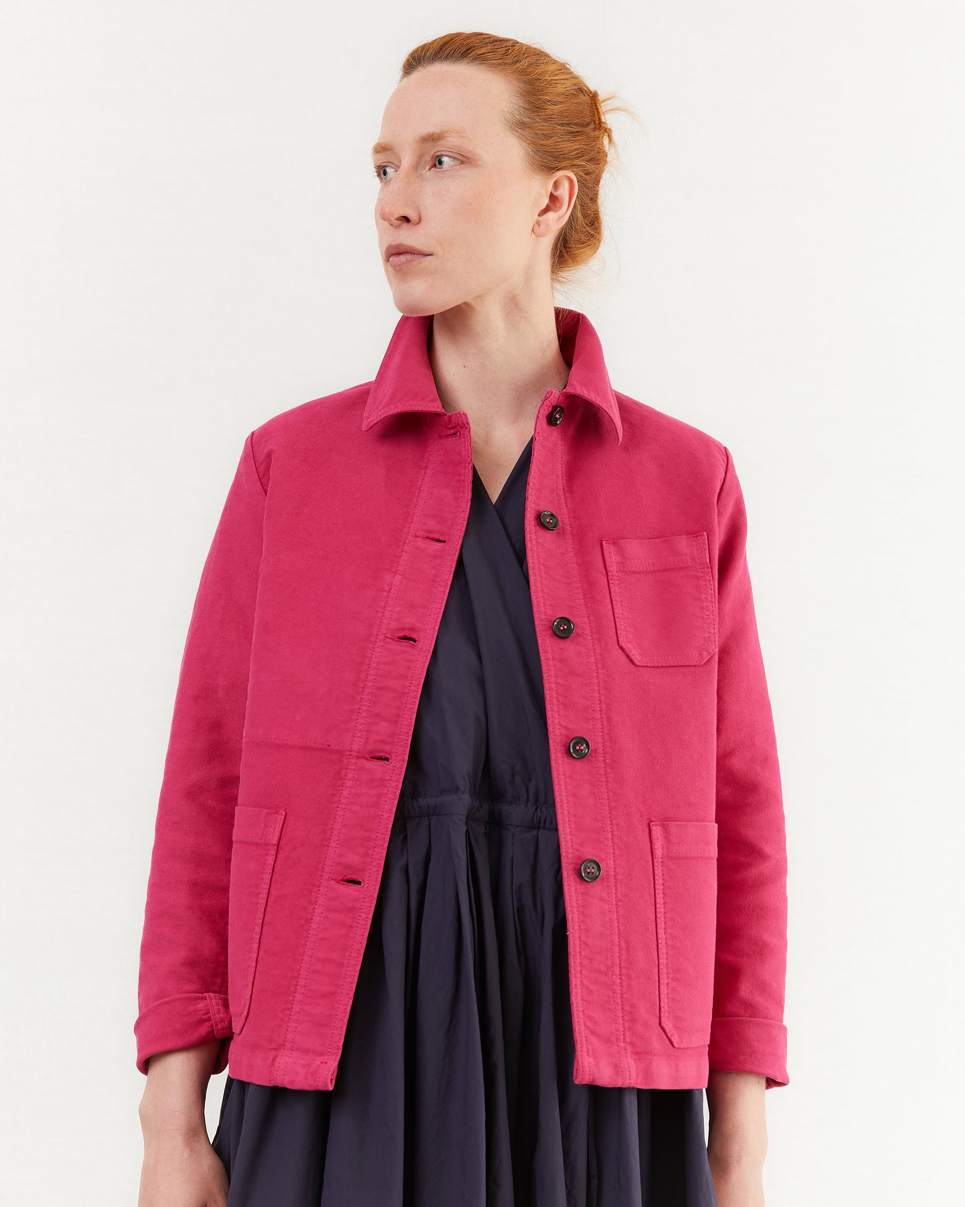 Vetra Women's 3M14/4F Workwear Jacket in Bougainvillia