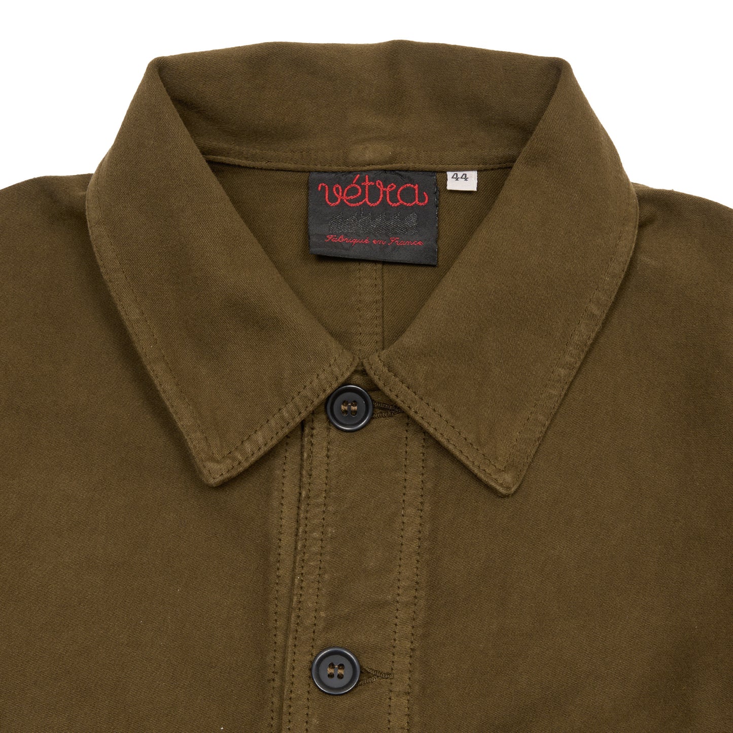 Vetra 3MC6/5 French Moleskin Workwear Jacket in Conifer