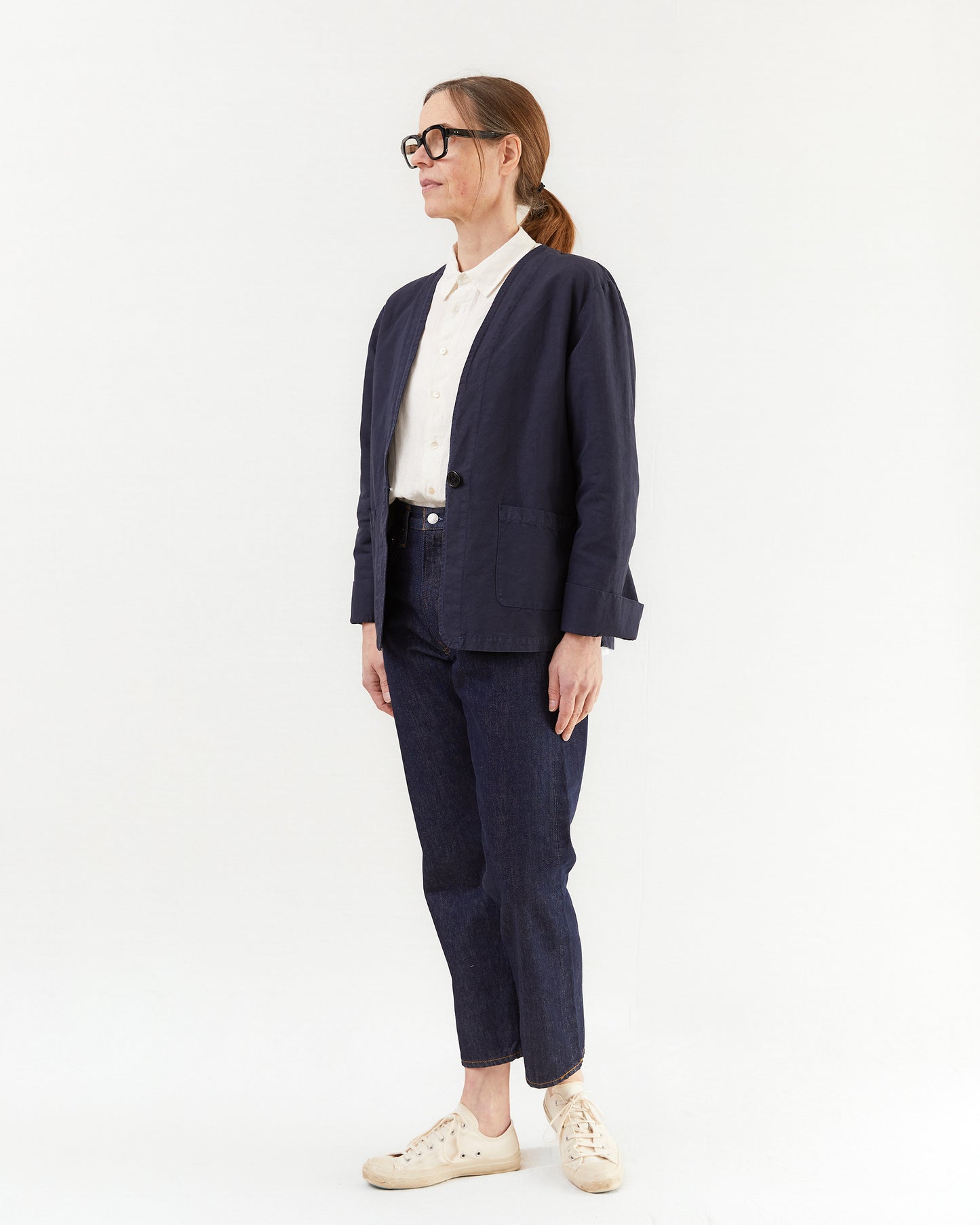 Vetra Women's 8V55/48C Waitress Overshirt in Navy