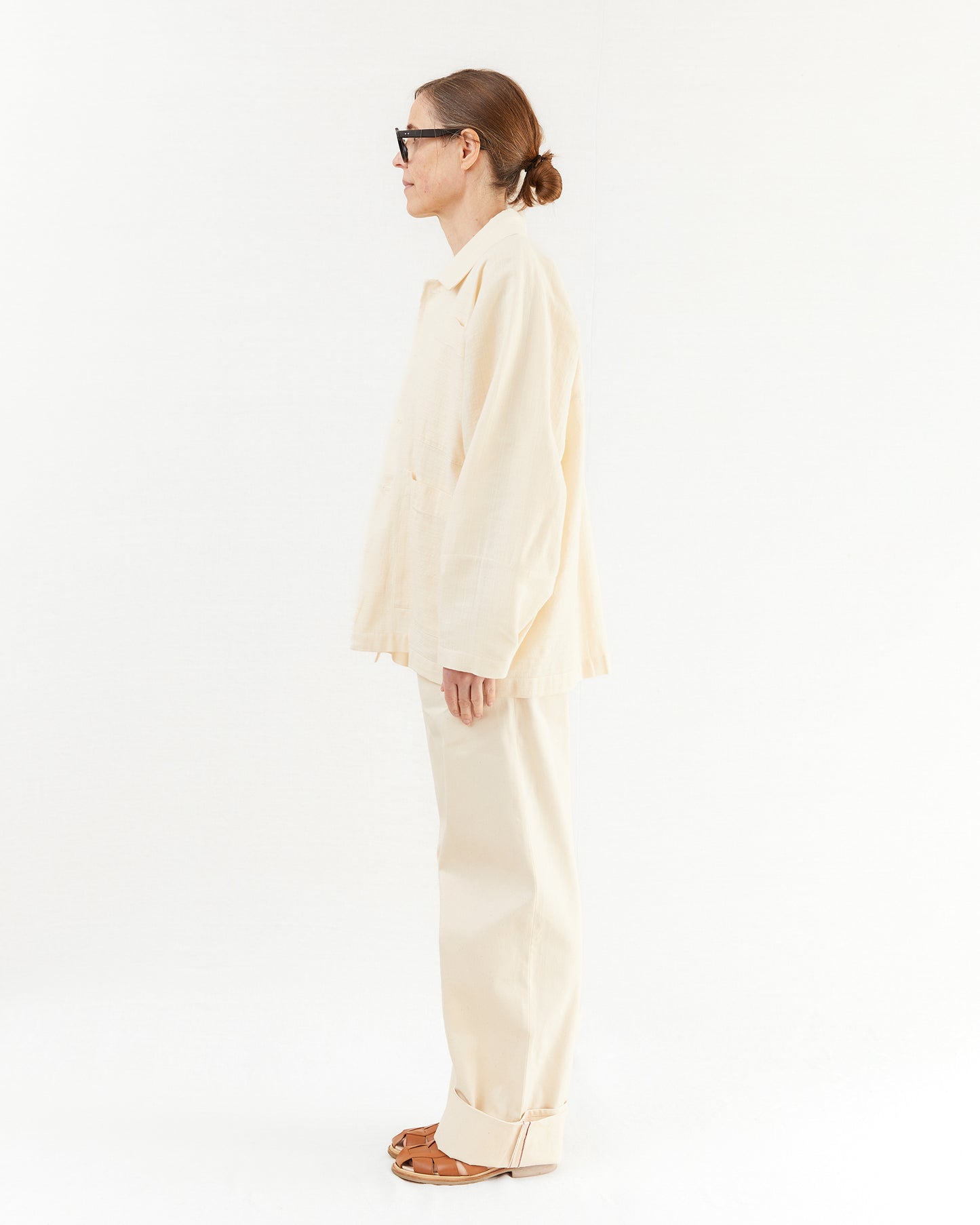 Wright + Doyle Fold Up Jean in Alabaster