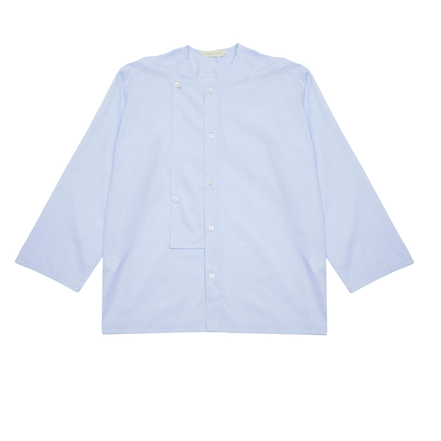Wright + Doyle Numa Shirt in Fine Stripe