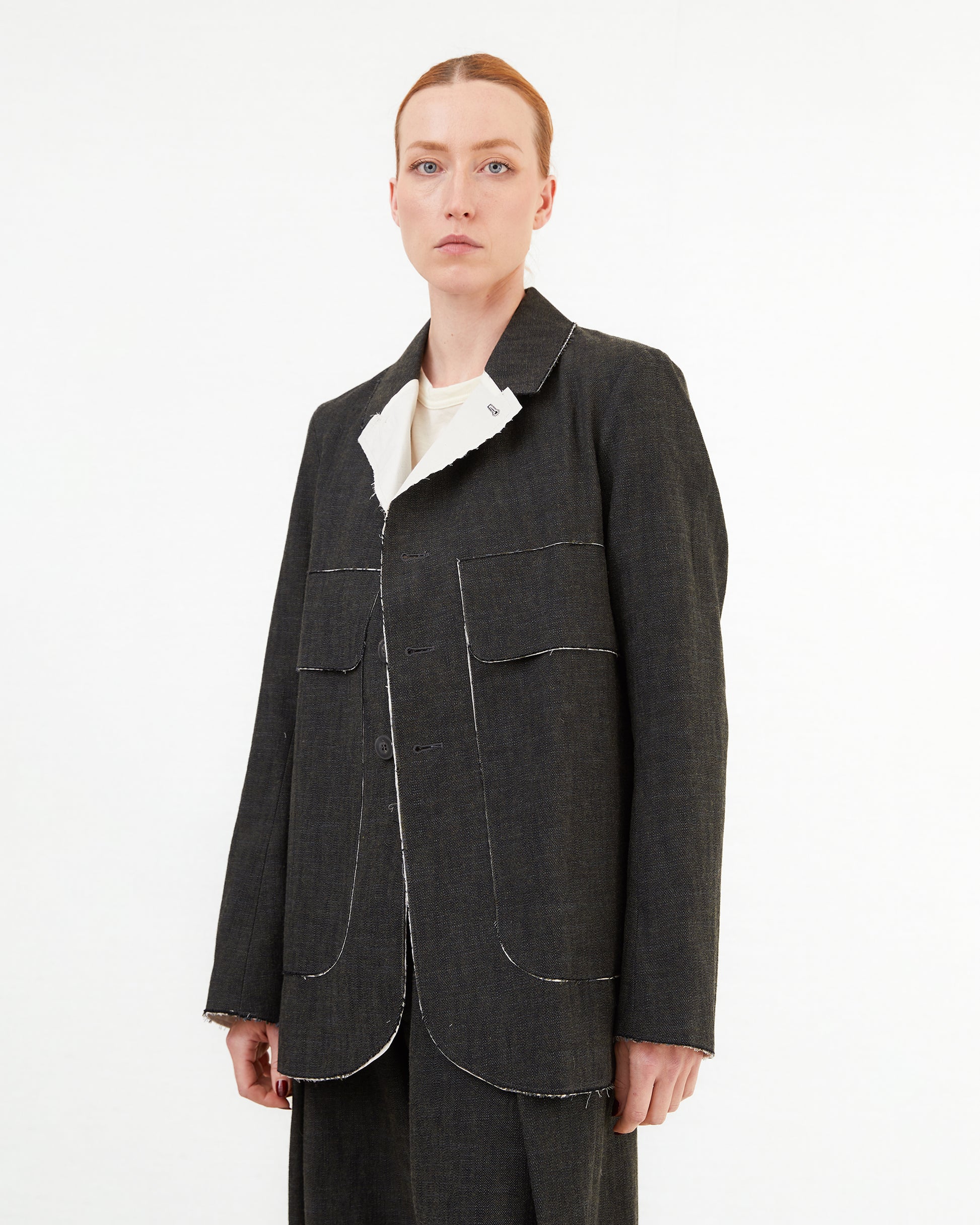 Wright + Doyle Stanhope Jacket in Alga Green