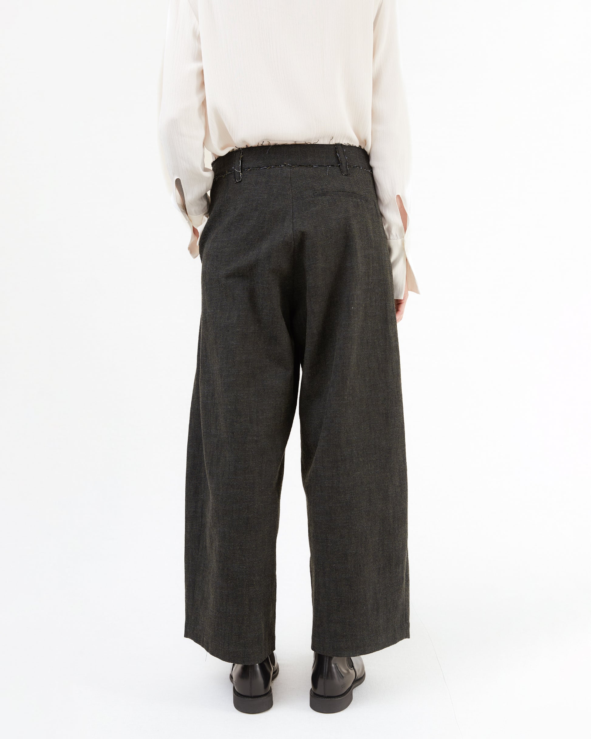Wright + Doyle Kassel Trousers in Alga Green