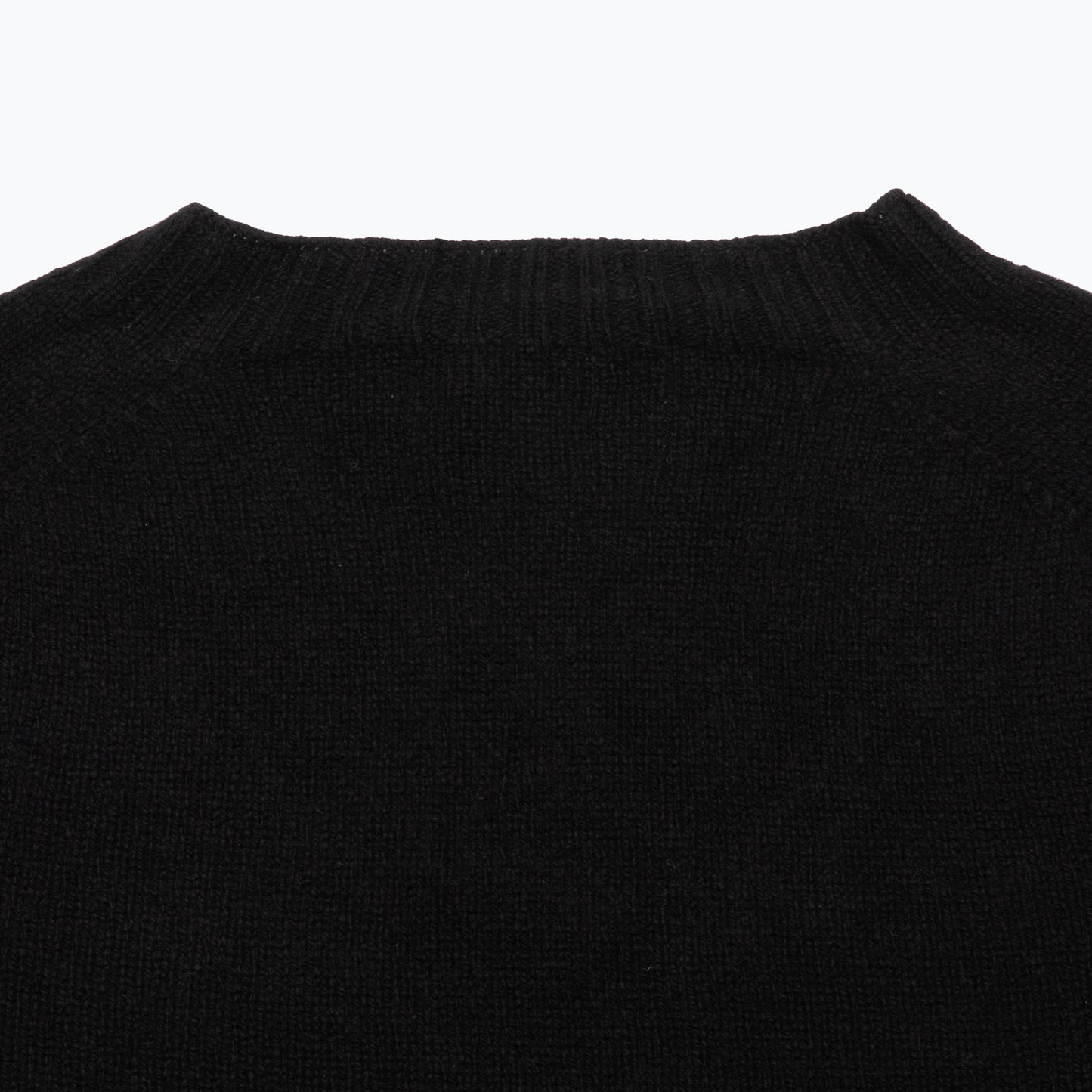 Harley Lambswool Jumper in Black 4