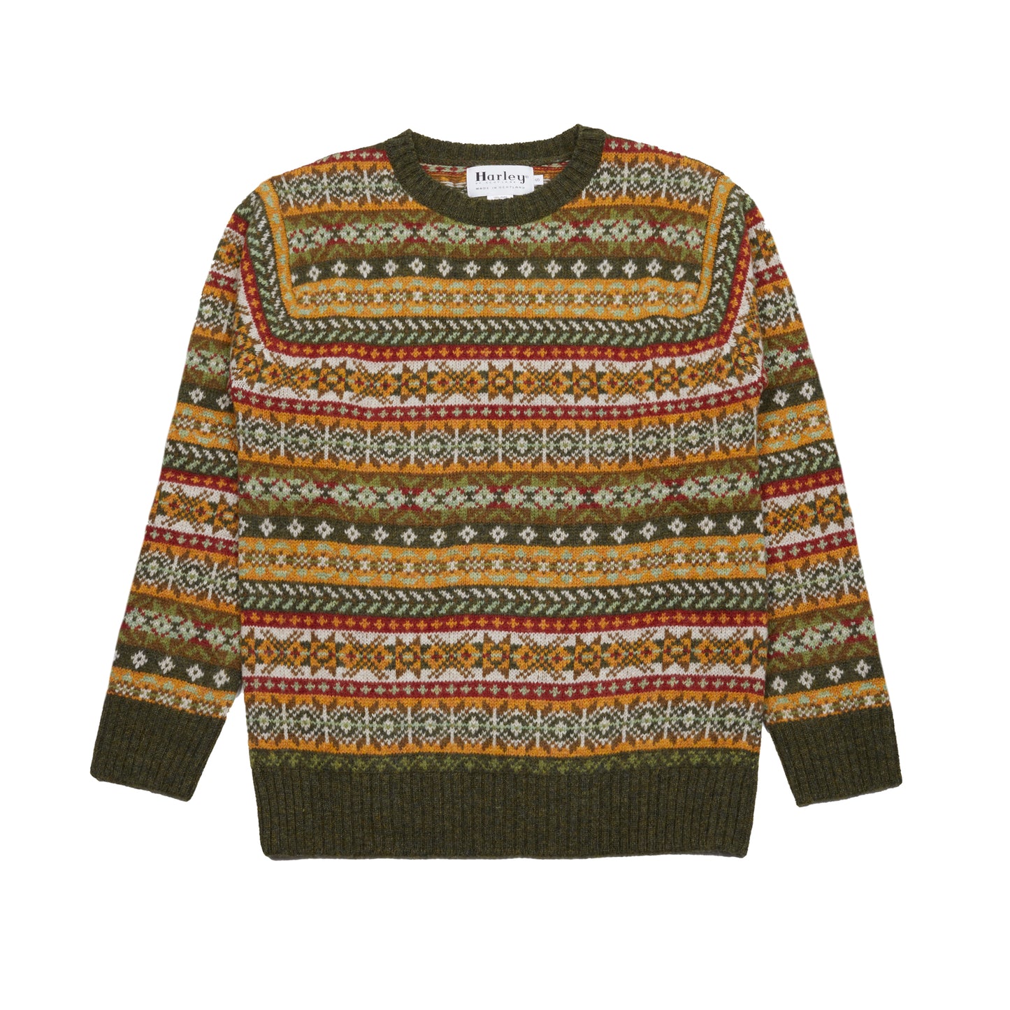 Harley Supersoft Fair Isle Jumper in Pineshadow
