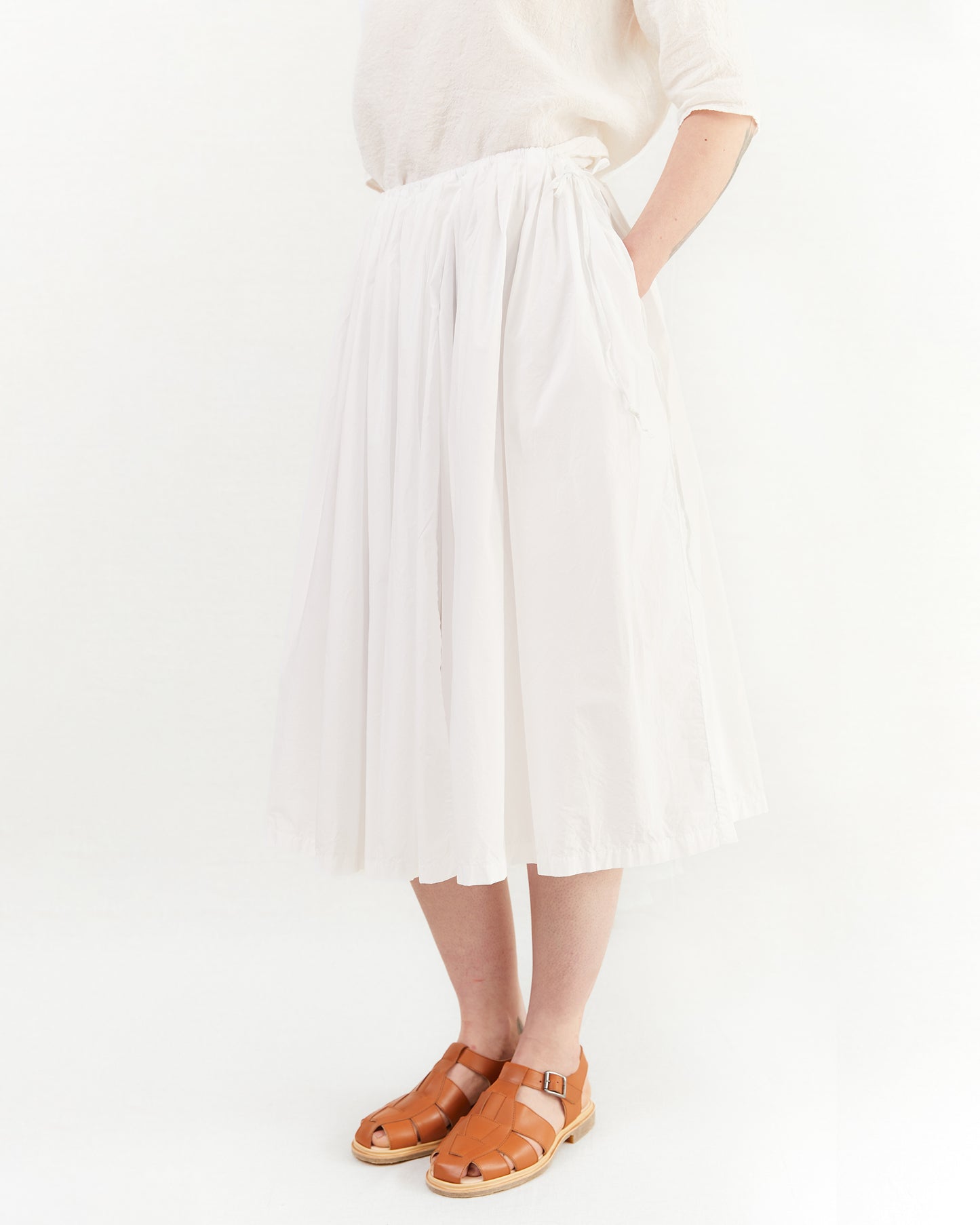 Manuelle Guibal Skirt Iyo in Optic Wash