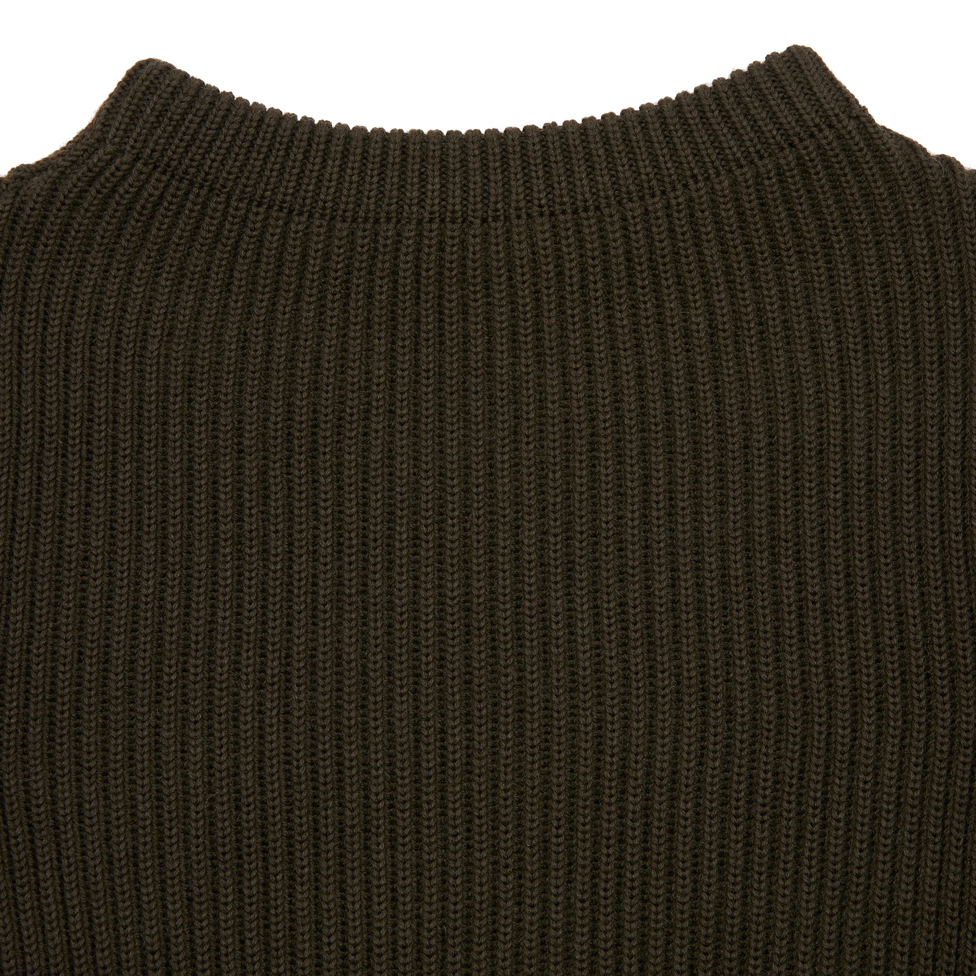 Andersen-Andersen Hunting Green Crew Neck Sweater