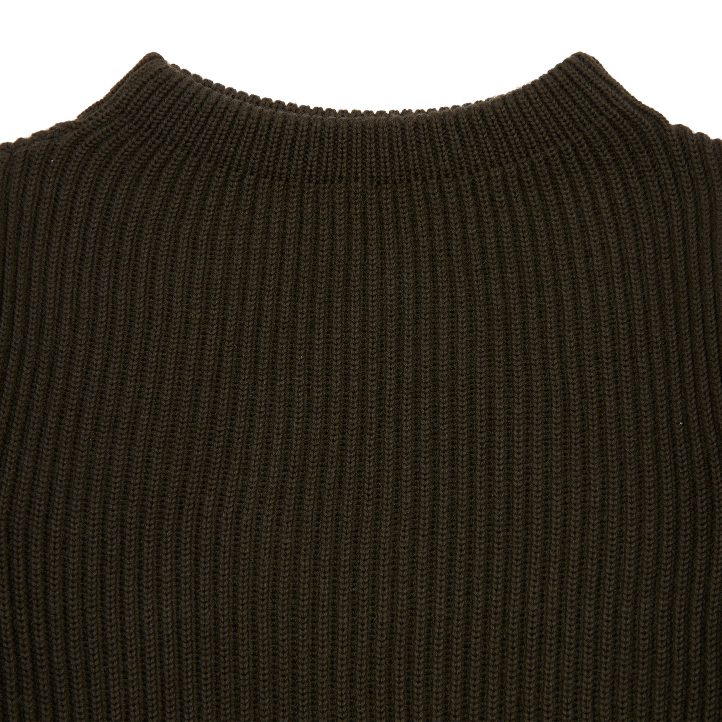 Andersen-Andersen Hunting Green Crew Neck Sweater