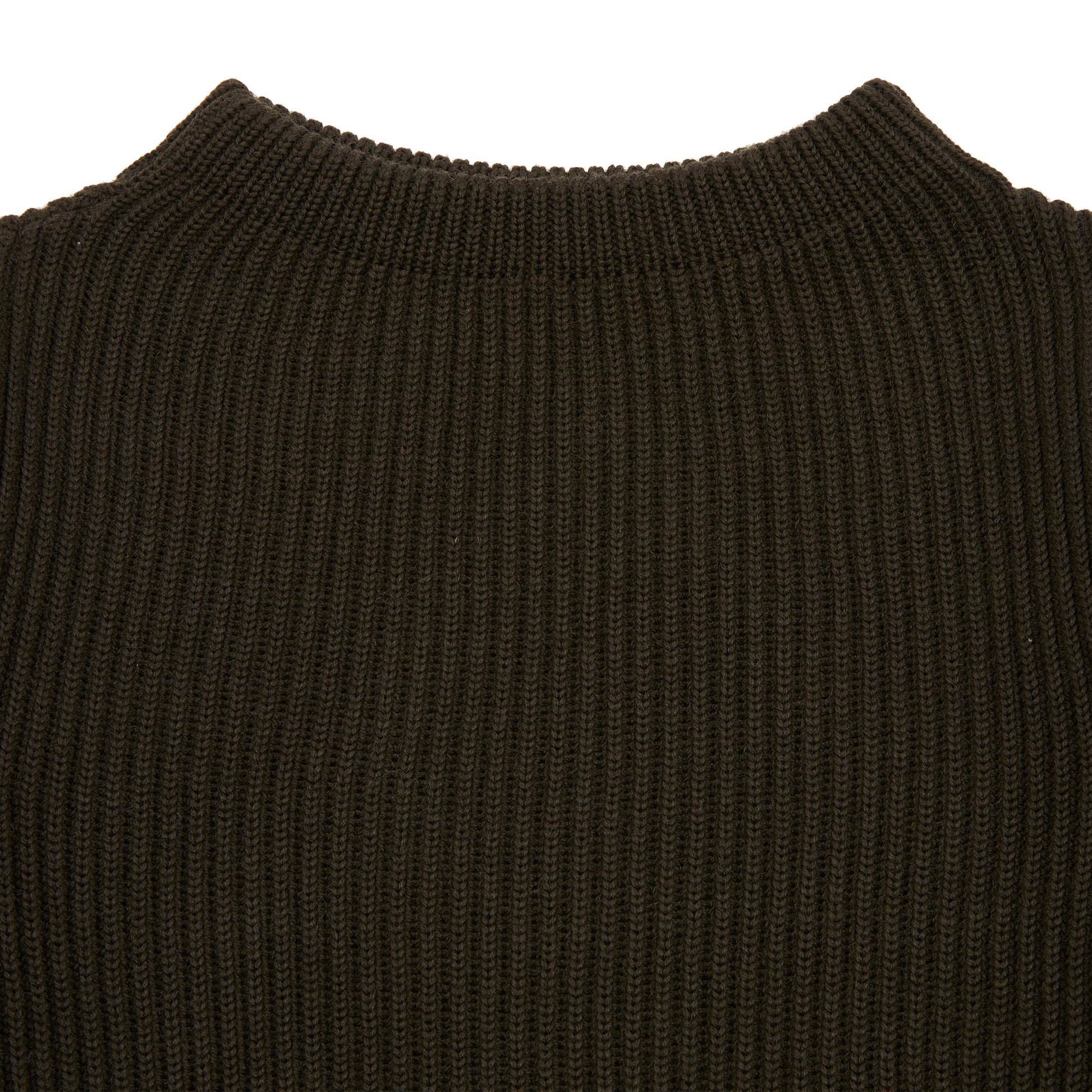 Andersen-Andersen Hunting Green Crew Neck Sweater