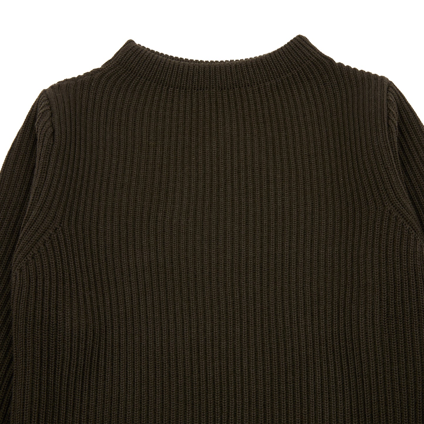 Andersen-Andersen Hunting Green Crew Neck Sweater