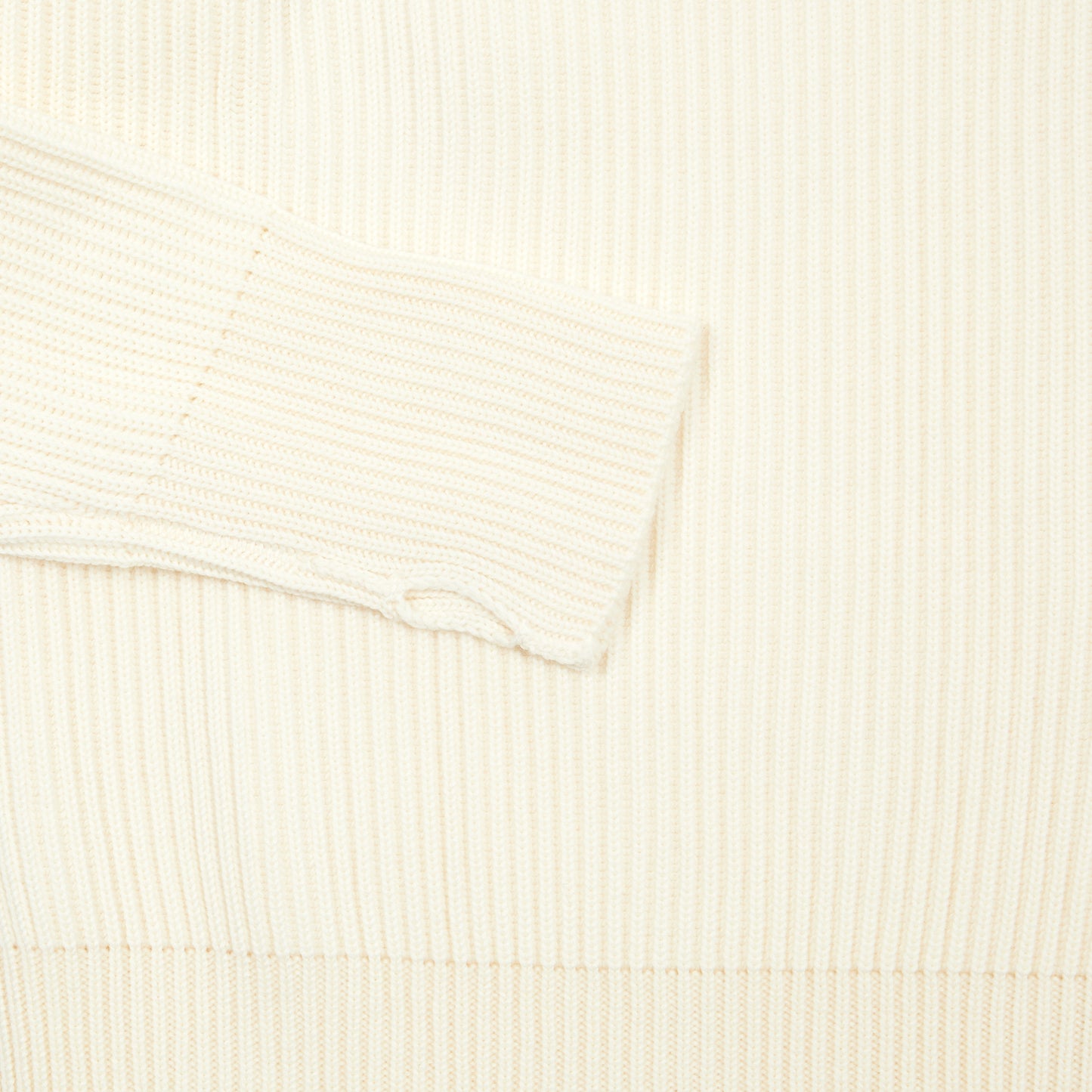 Andersen-Andersen Turtle Neck Sweater in Off White.
