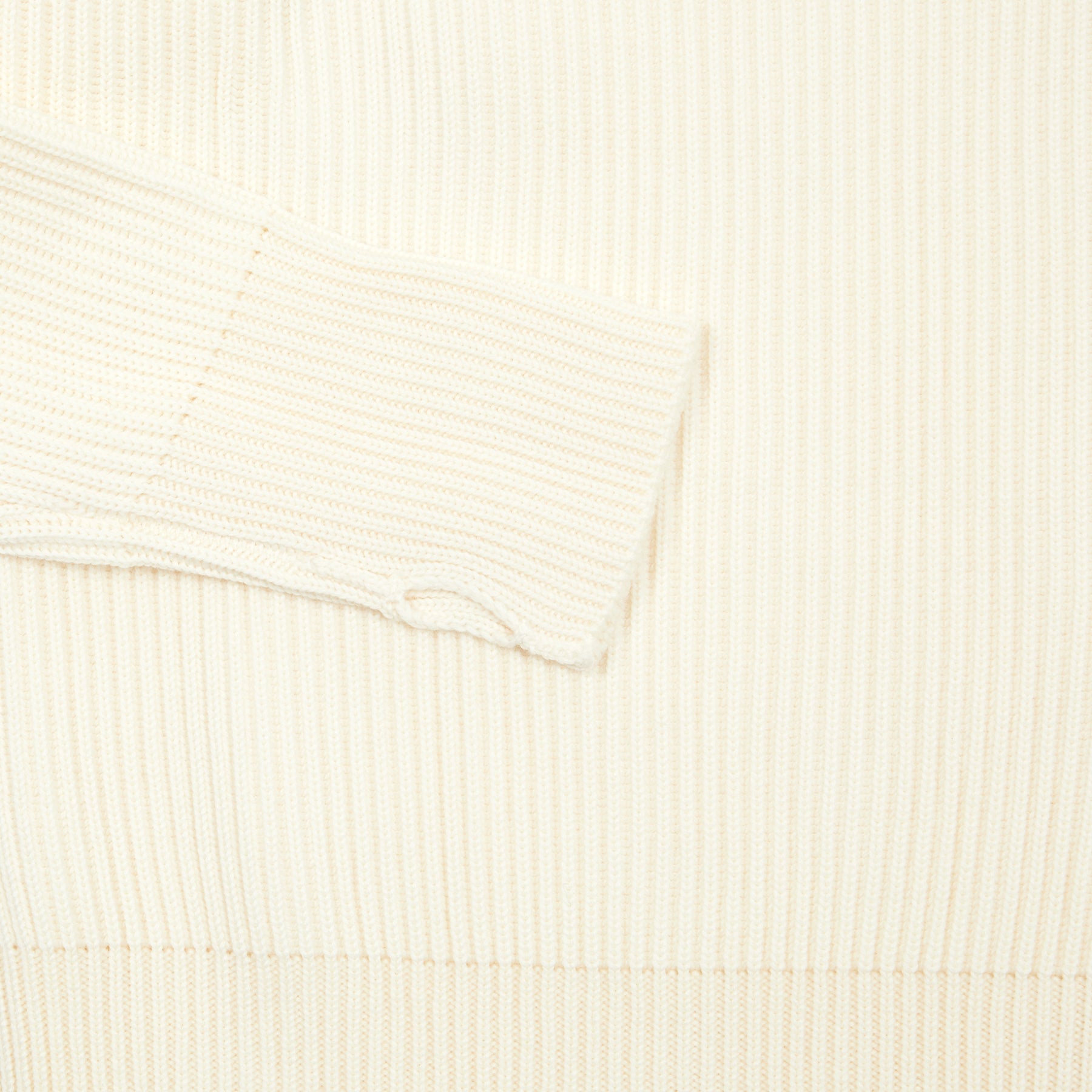 Andersen-Andersen Turtle Neck Sweater in Off White.