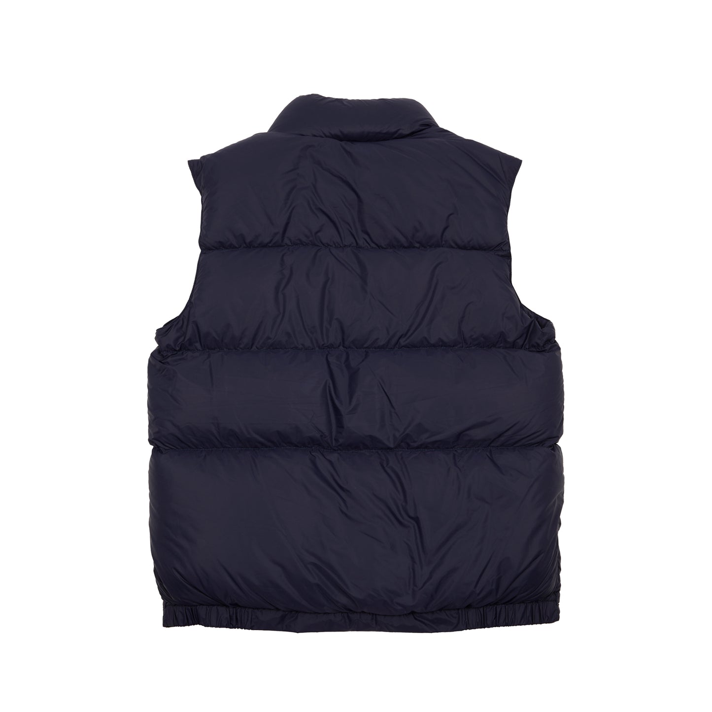 Crescent Down Works Italian Vest in Navy/Navy