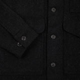 Filson Wool Mackinaw Cruiser Jacket in Charcoal