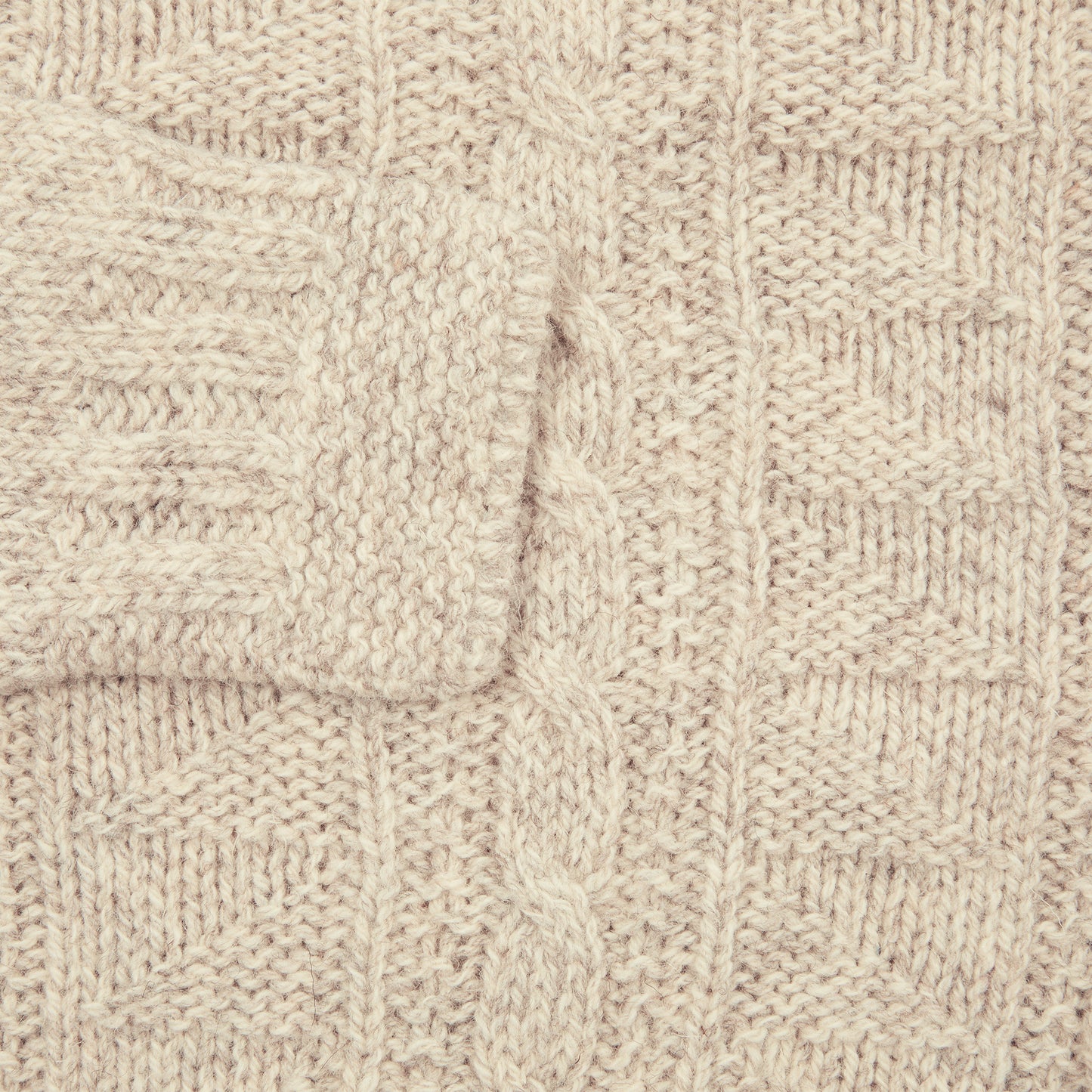 Harley Chunky Cable Jumper in Corn