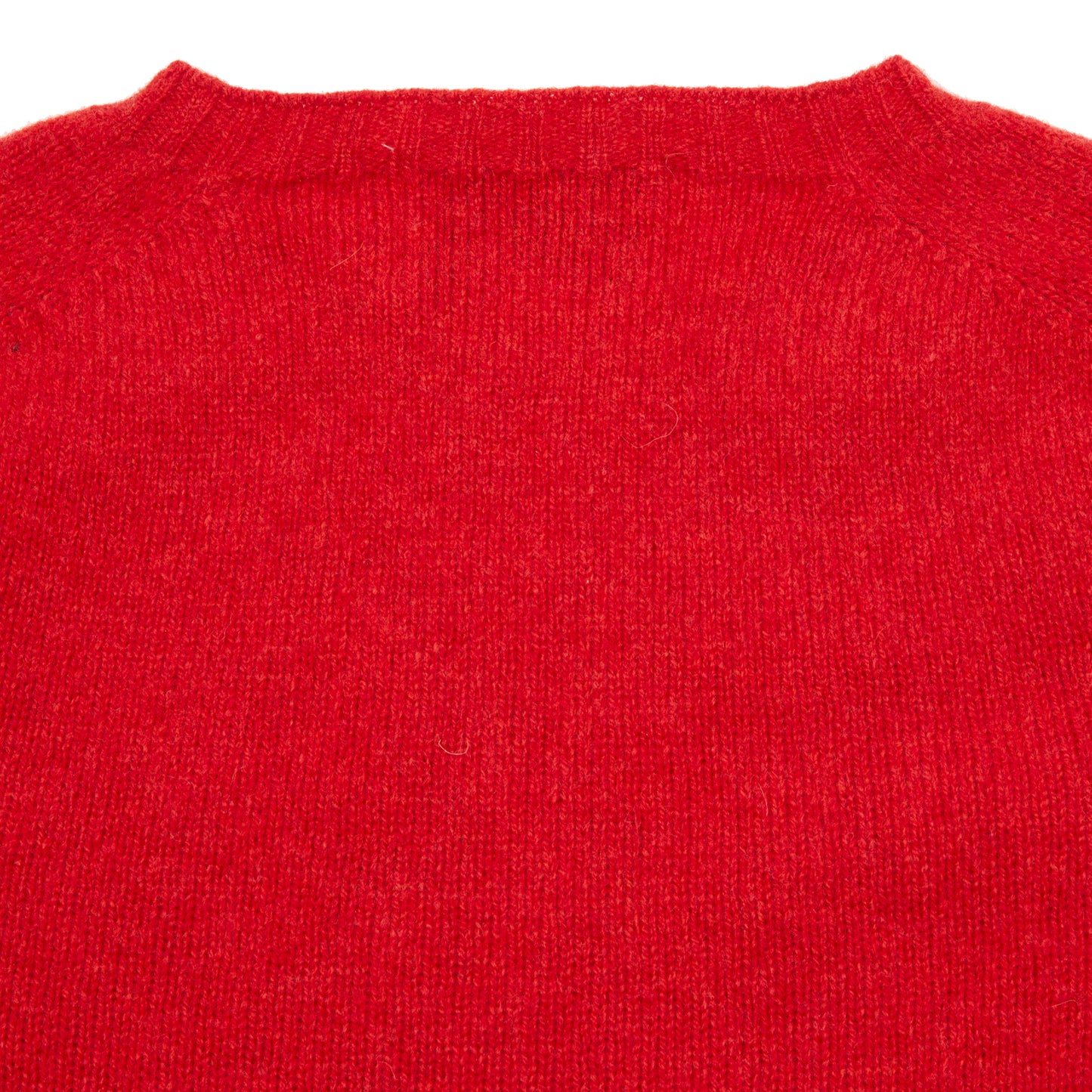 Harley Crew-Neck Lambswool Jumper in Jasper